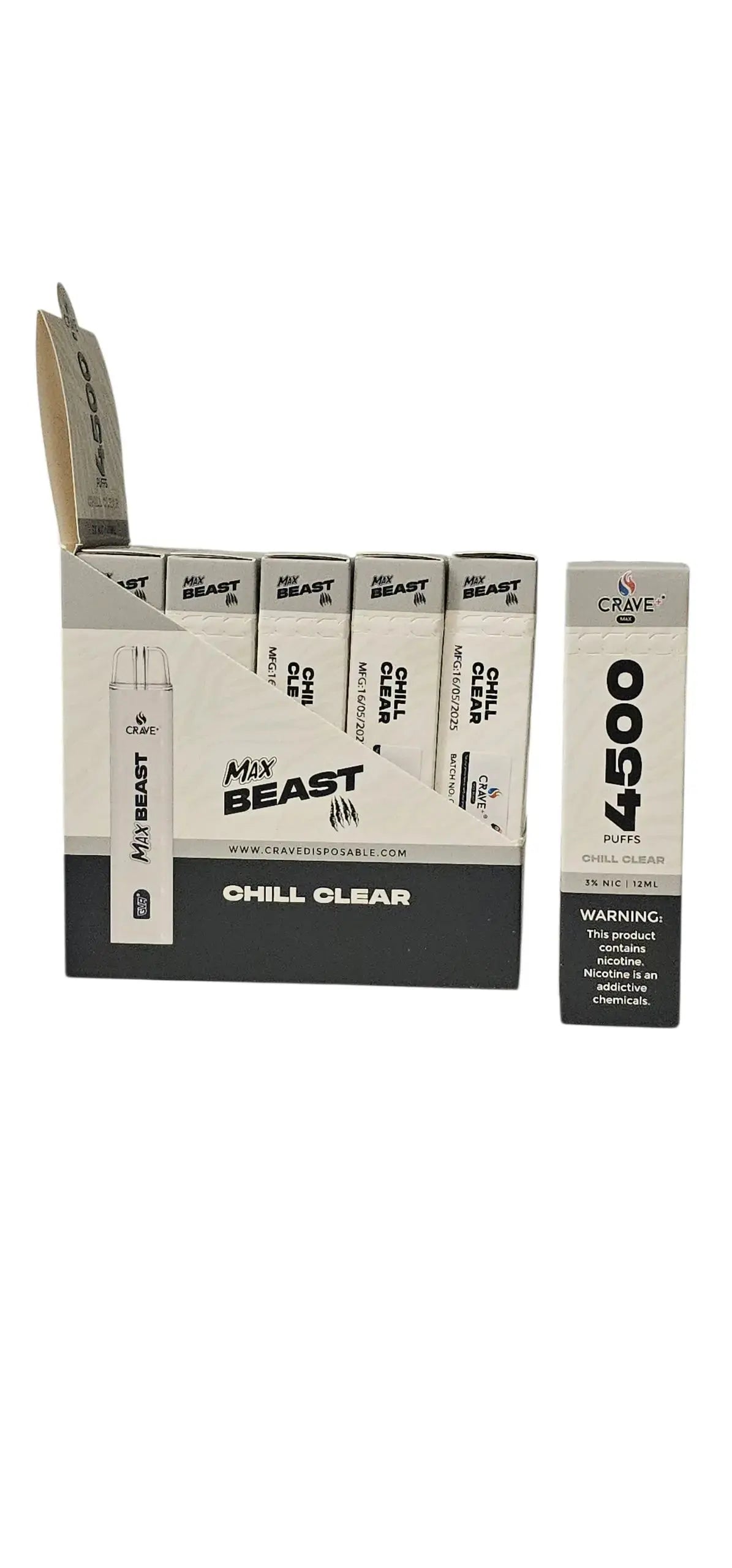 Crave Max Beast 4500 Puffs – Max Beast Disposable Vape | Online Crave