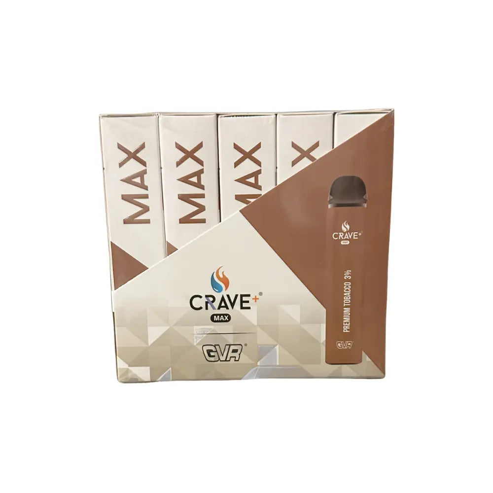 Crave Max 2500 - Premium Tobacco 3%
