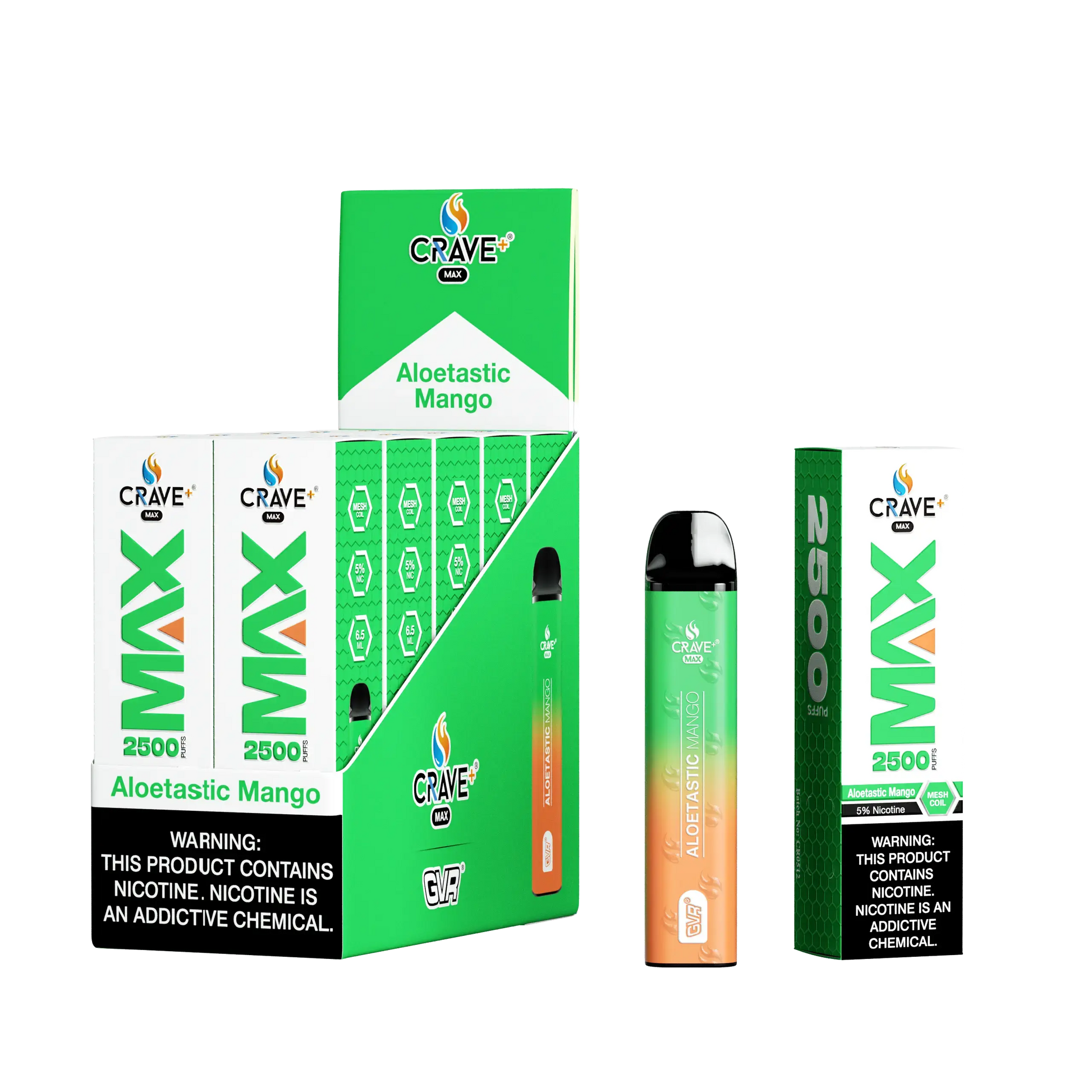 Crave Max 2500 (BOX DEAL) Aloetastic Mango Crave