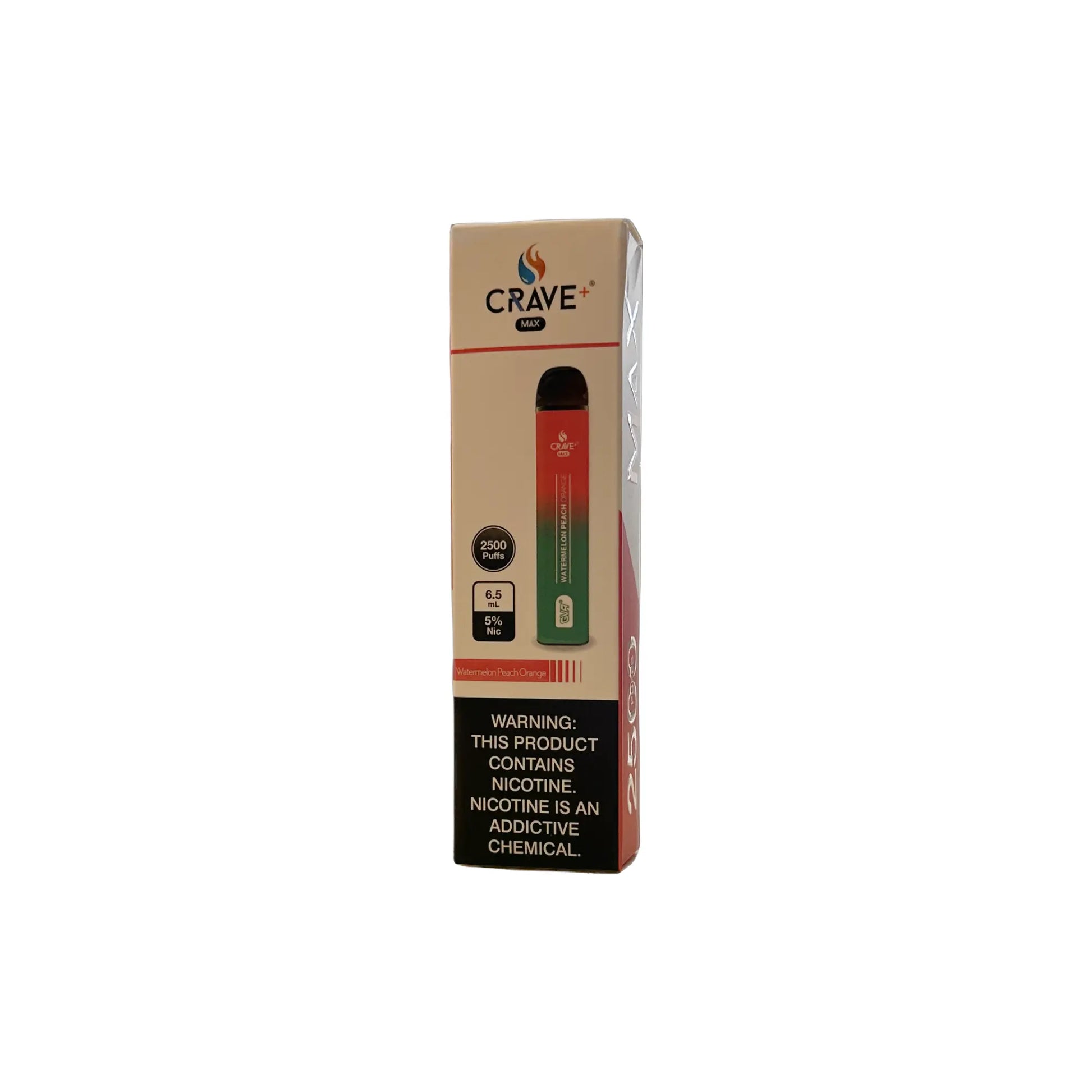 Crave Max 2500 - Watermelon Peach Orange