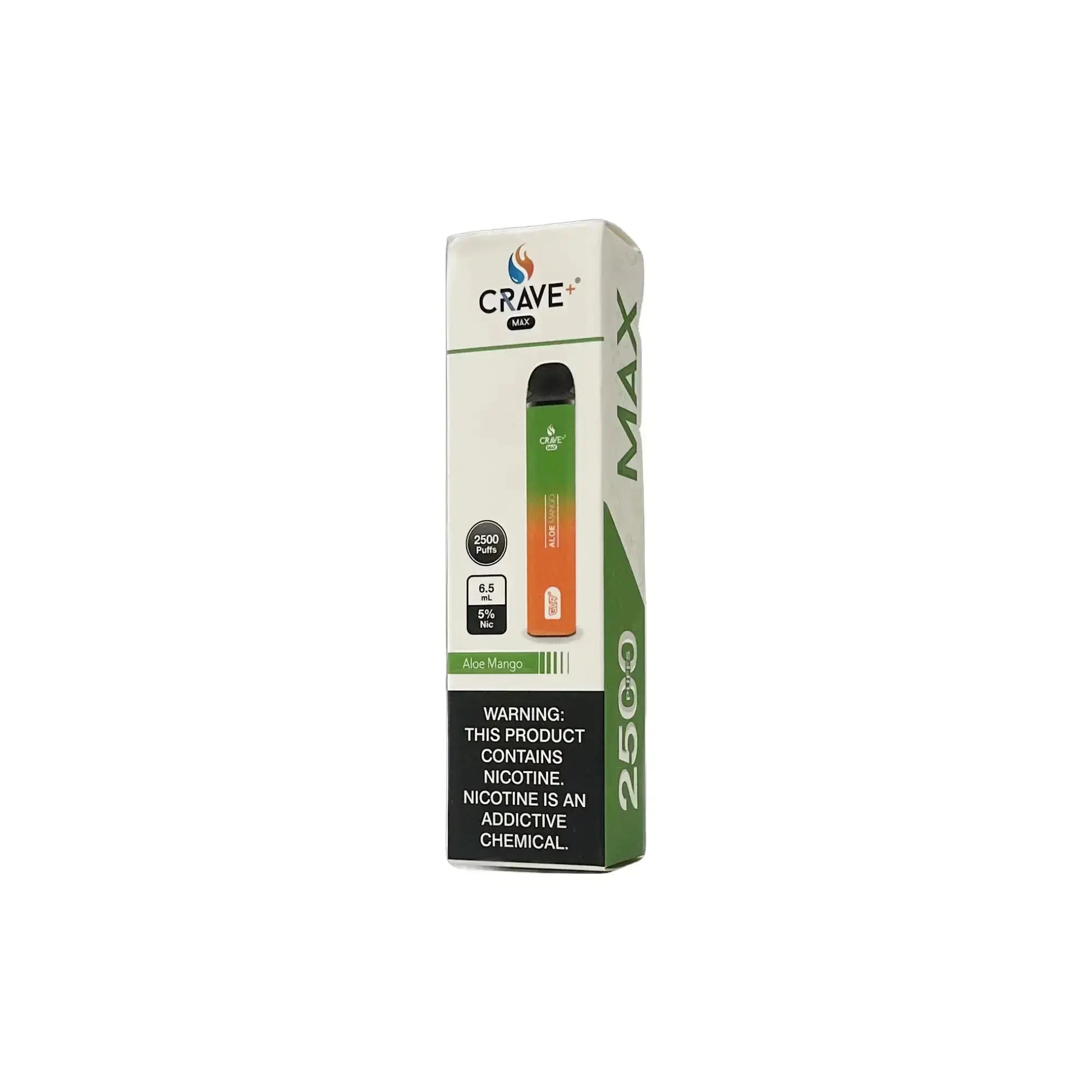 Crave Max Vape - 2500 Puffs Crave, crave max aloe mango