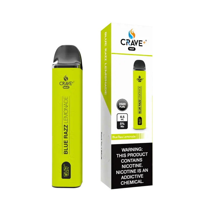 Crave Max 2500 - Blue Razz Lemonade