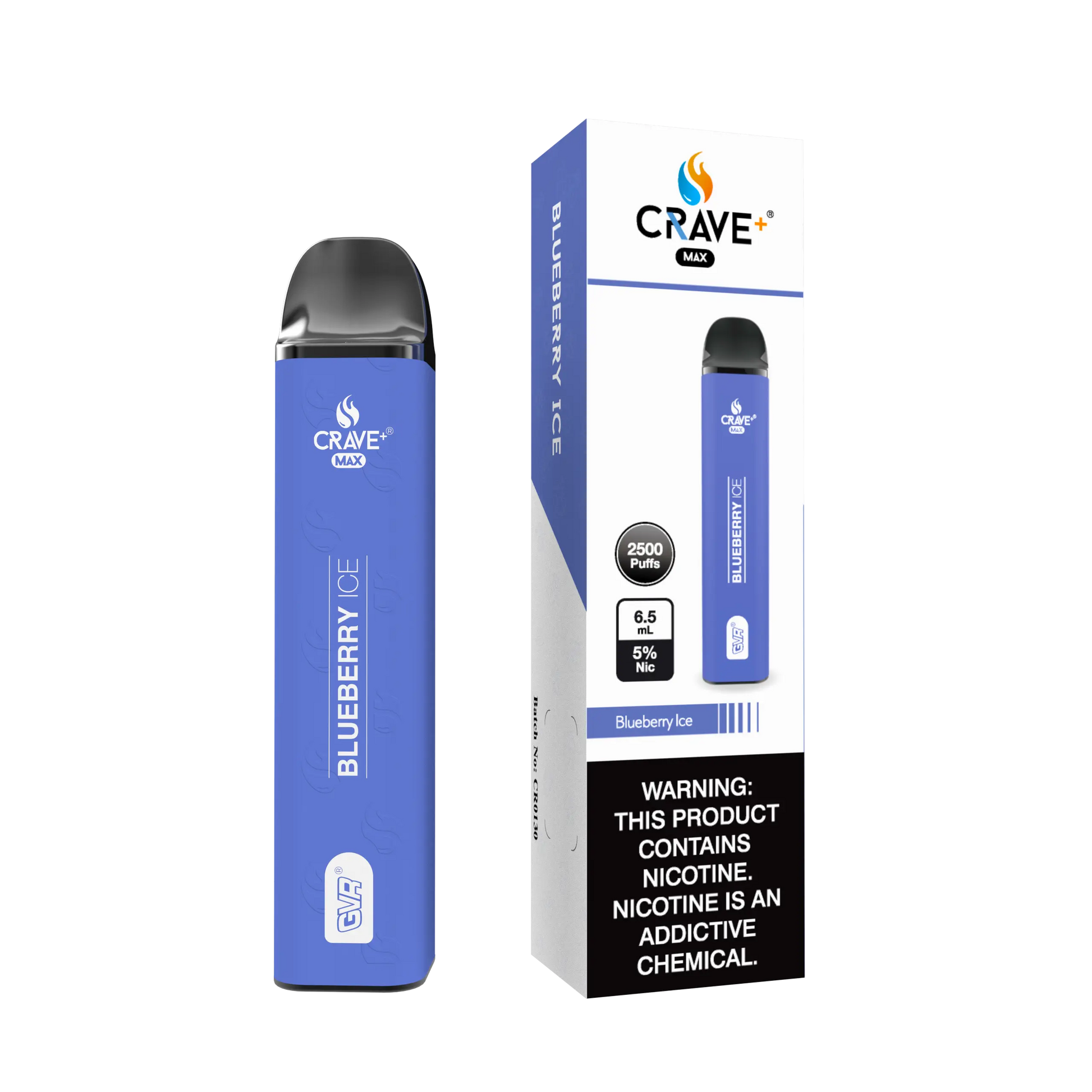 Crave Max 2500 - Blueberry Ice