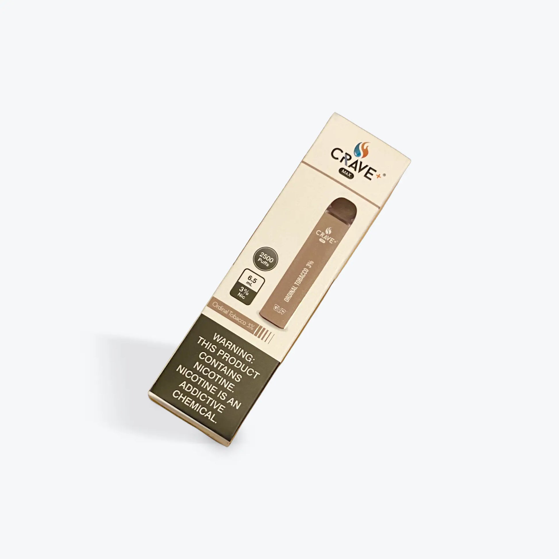 Crave Max 2500 - Ordinal Tobacco 3%