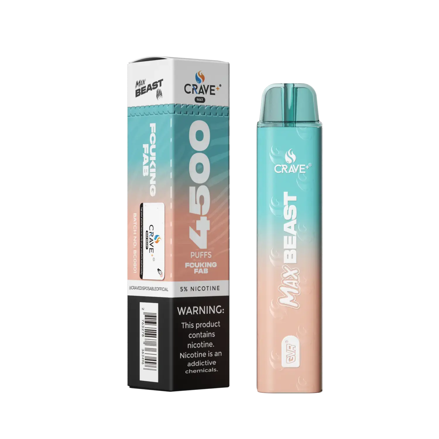 Crave Max Beast 4500 Crave, Crave Max Beast fcuking fab