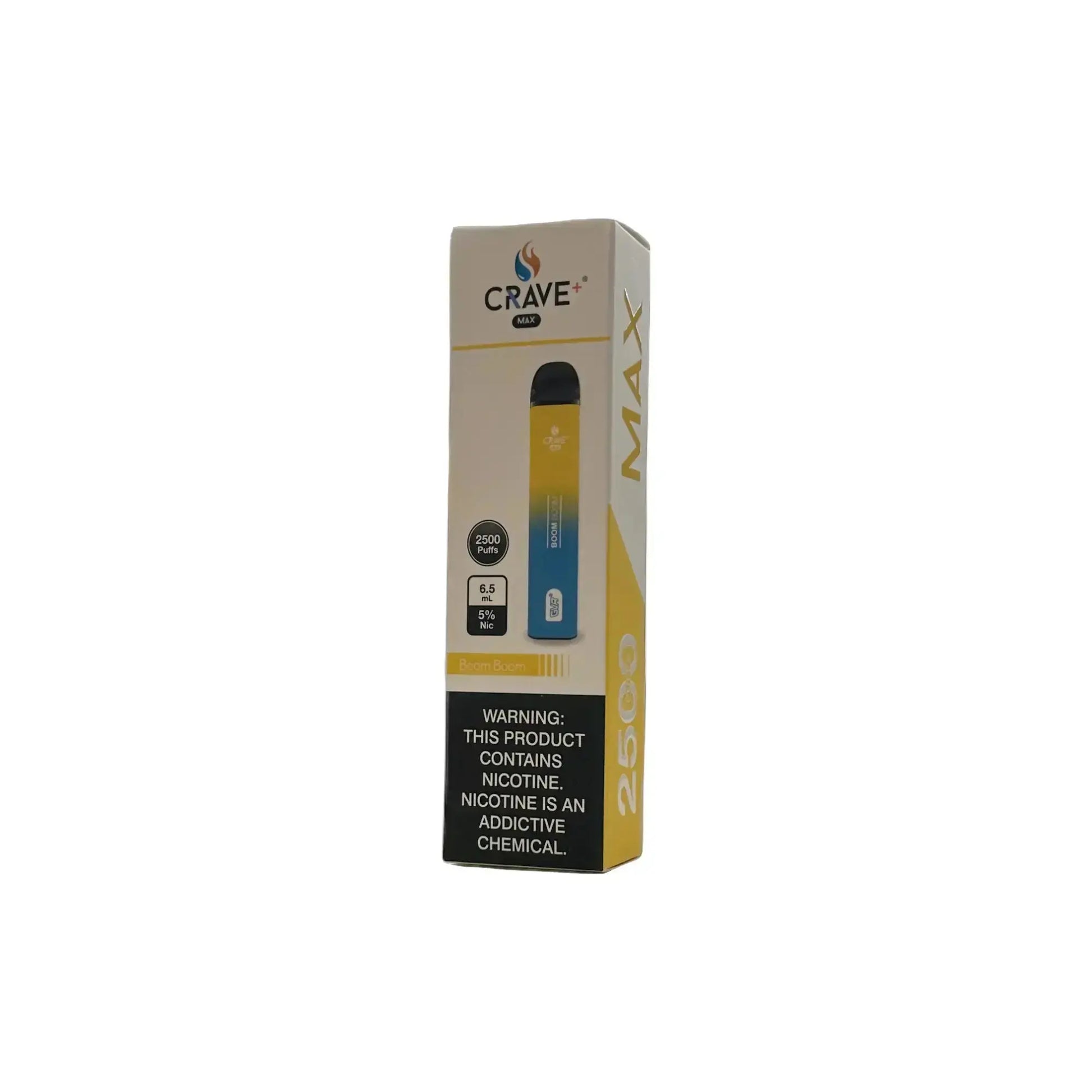 Crave Max Vape - 2500 Puffs Crave, crave max boom boom