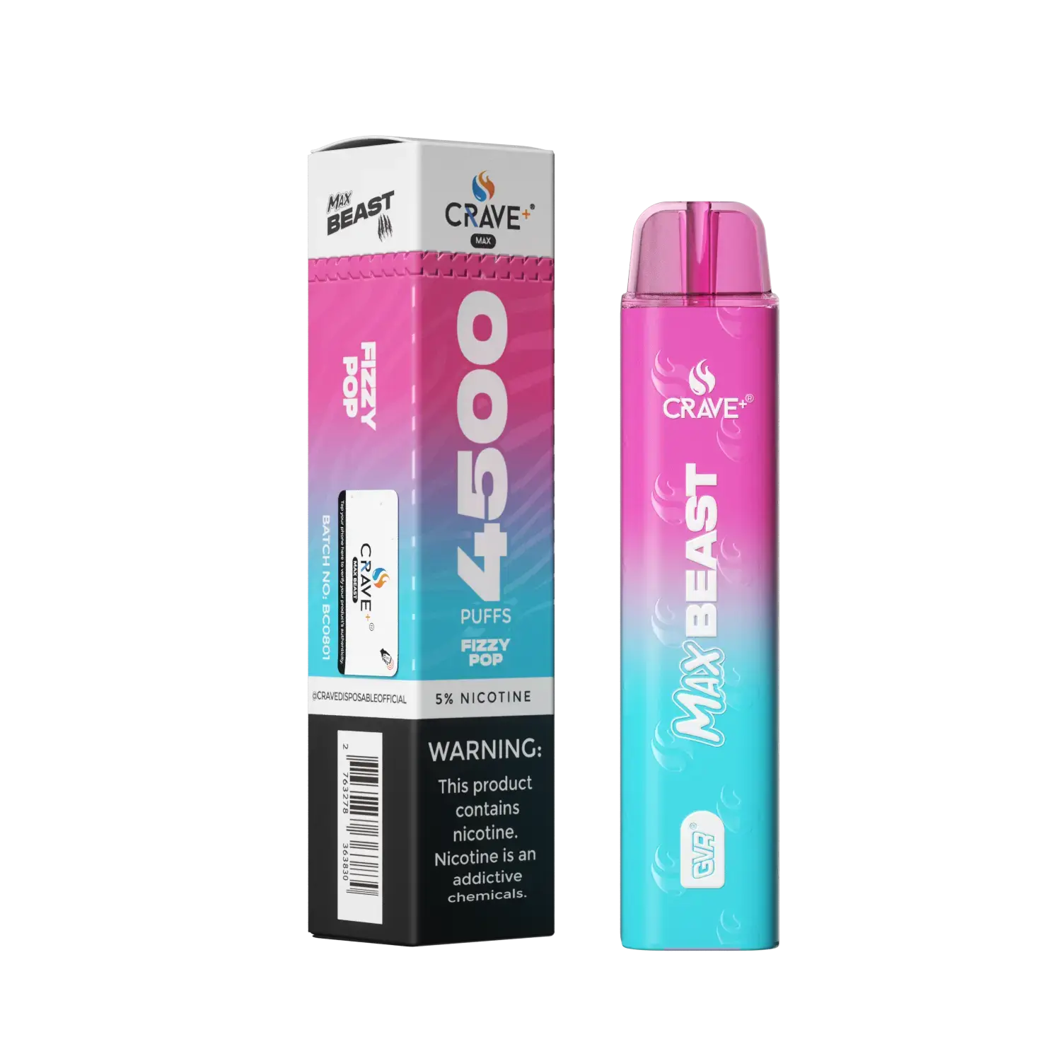 Crave Max Beast 4500 Crave, Crave Max Beast fizzy pop