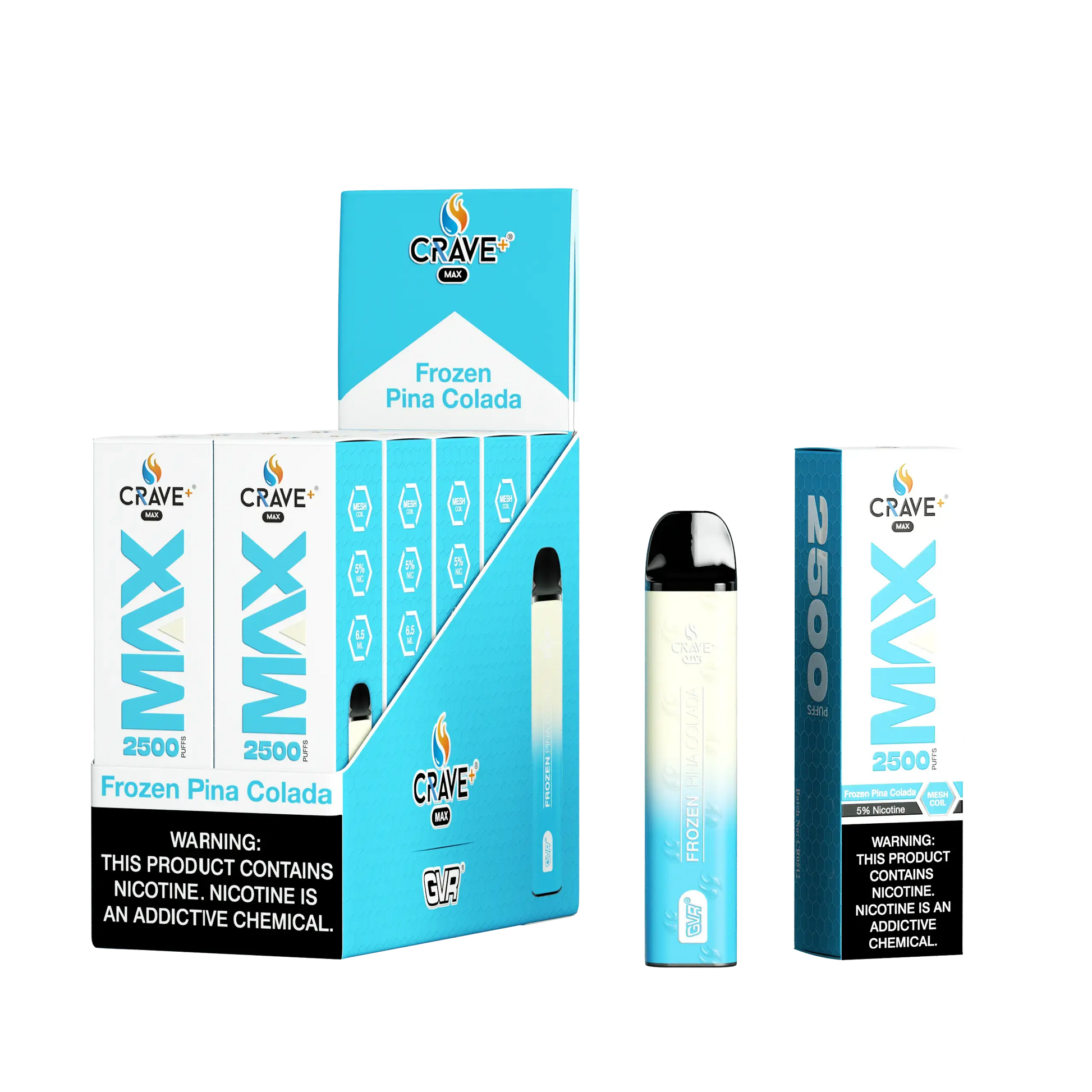 Crave Max 2500 (BOX DEAL) Frozen Pina Colada Crave