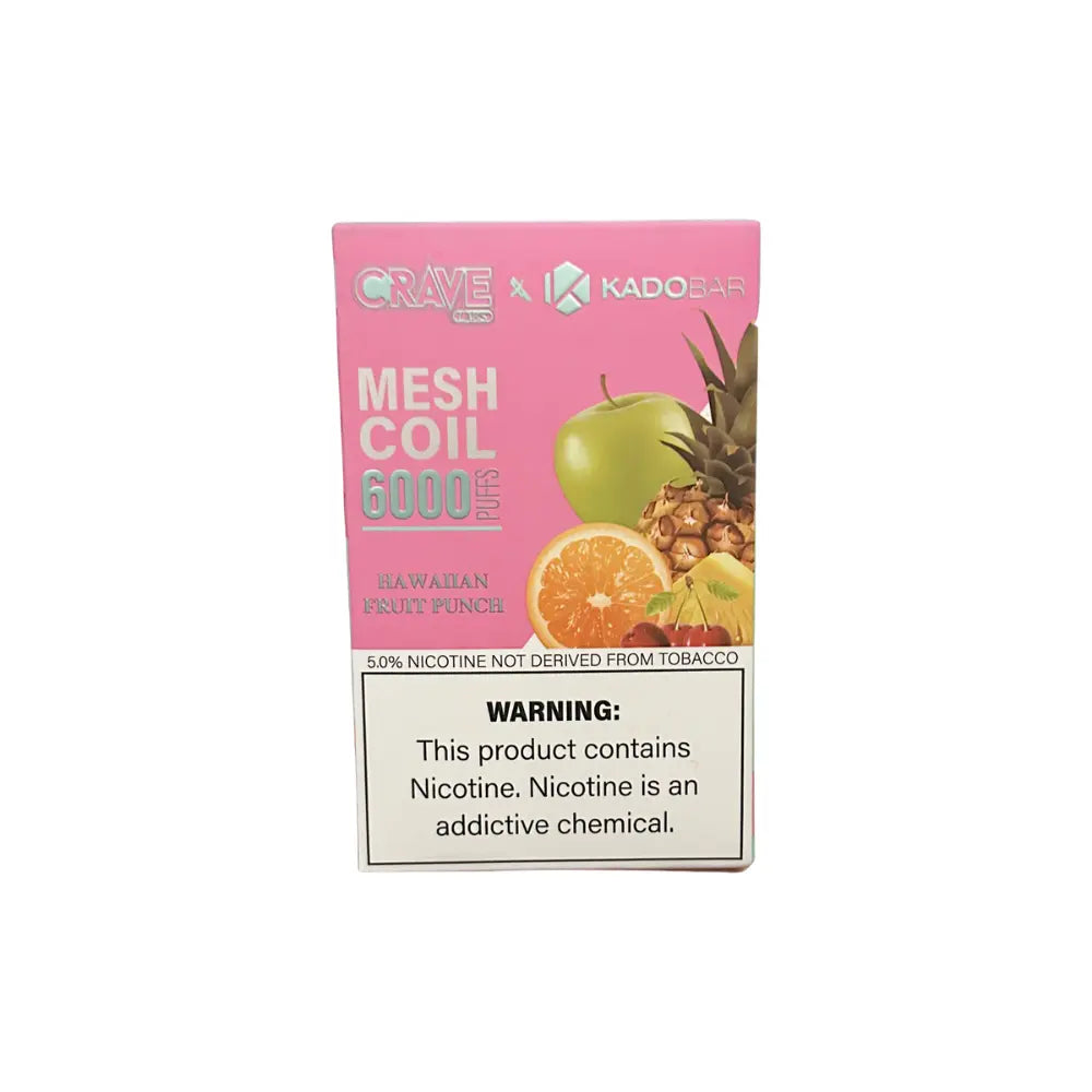 Crave KadoBar 6000 Hawaiian Fruit Punch