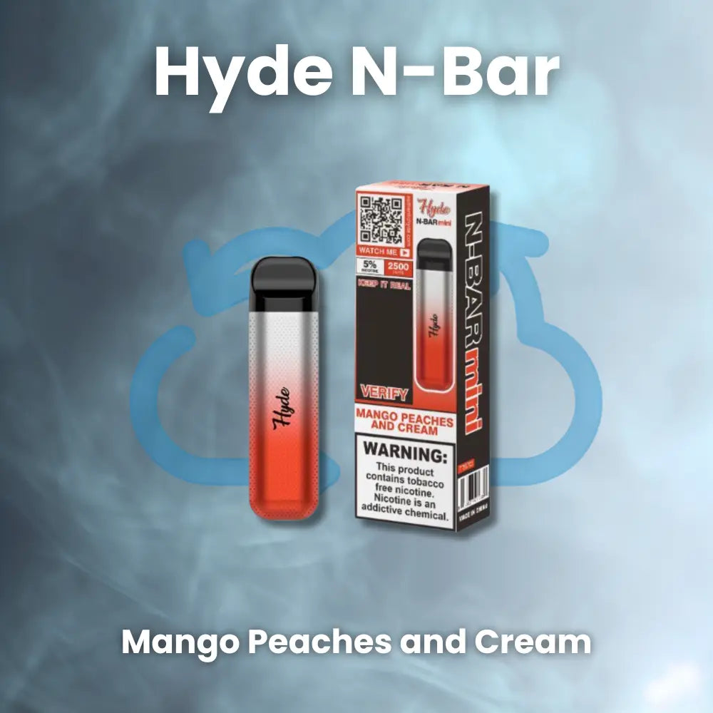 Hyde disposable, n-bar mini, hyde n-bar mini, n-bar mini vape, hyde vape, hyde n-bar mini vape, hyde n-bar mini bulk, hyde n-bar mini flavors, buy hyde n-bar mini 2500 puffs, hyde n-bar mini mango peaches and cream, n-bar mini mango peaches and cream, buy Hyde n-bar mini mango peaches and cream, hyde nbar mini mango peaches and cream