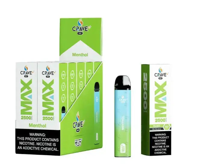 Crave Max Vape - 2500 Puffs Mesh Coil Crave