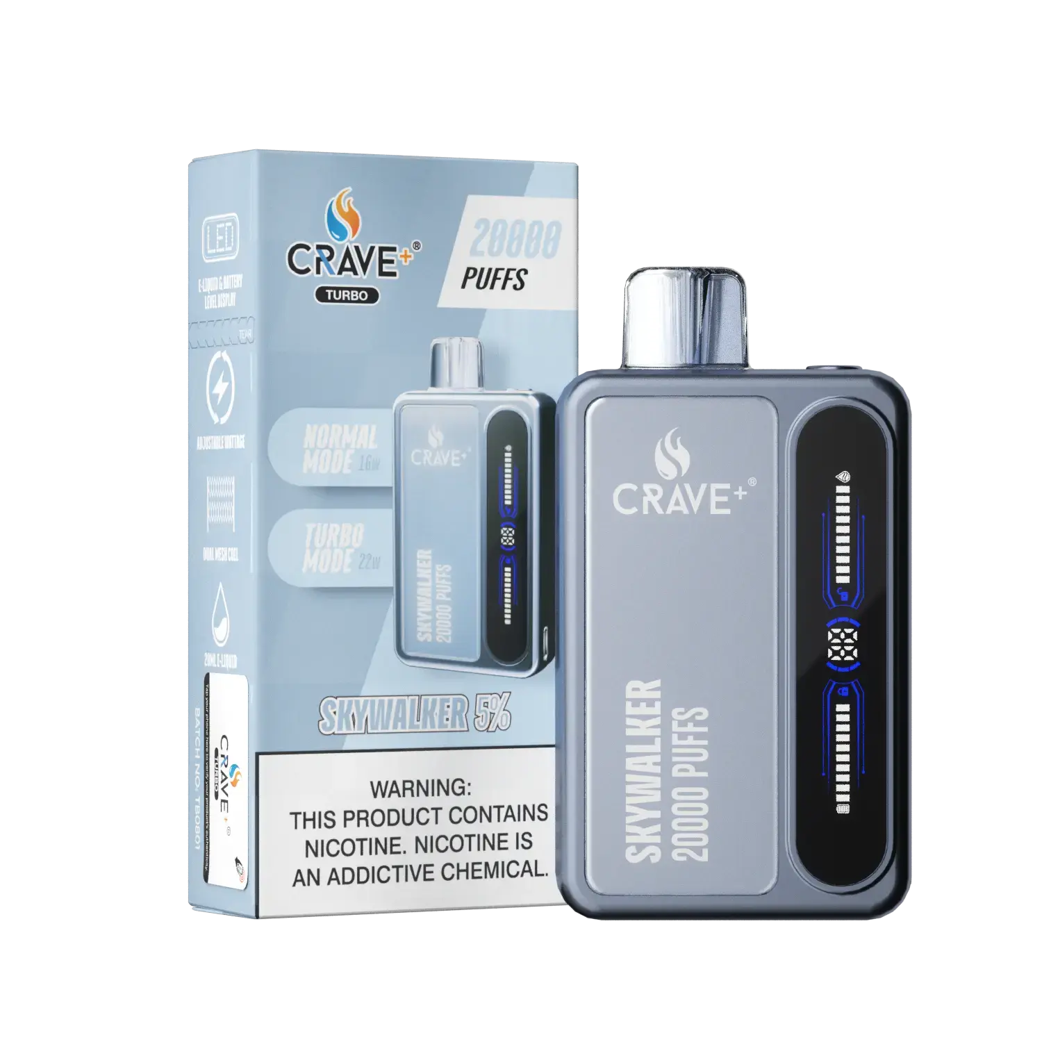 Crave Turbo 20000 Crave, Crave Turbo skywalker