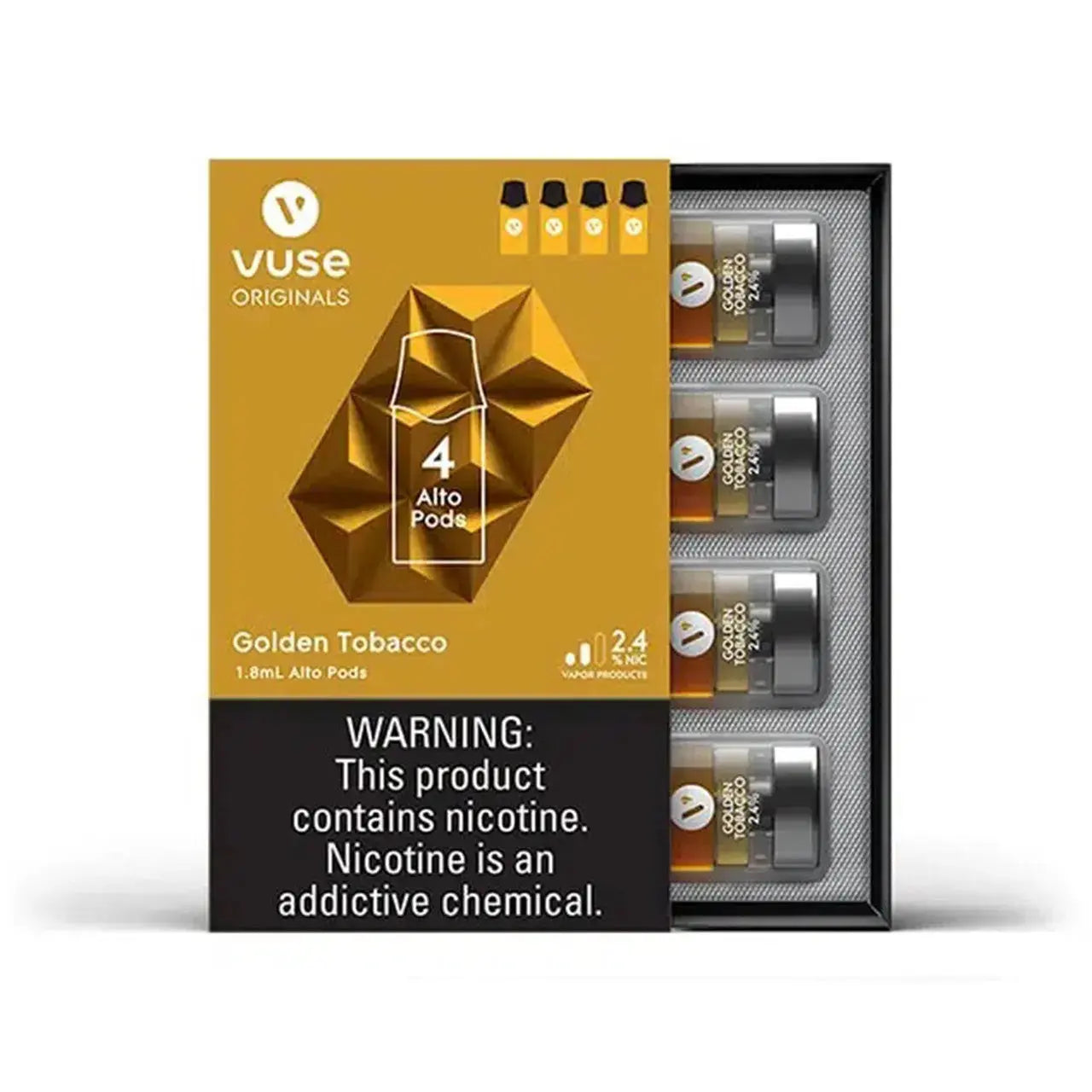 Vuse Vape Vuse, Vuse Vape Vuse, vuse alto pods, vuse alto pods tobacco, vuse golden tobacco, vuse alto golden tobacco 5%, vuse alto golden tobacco 2.4%