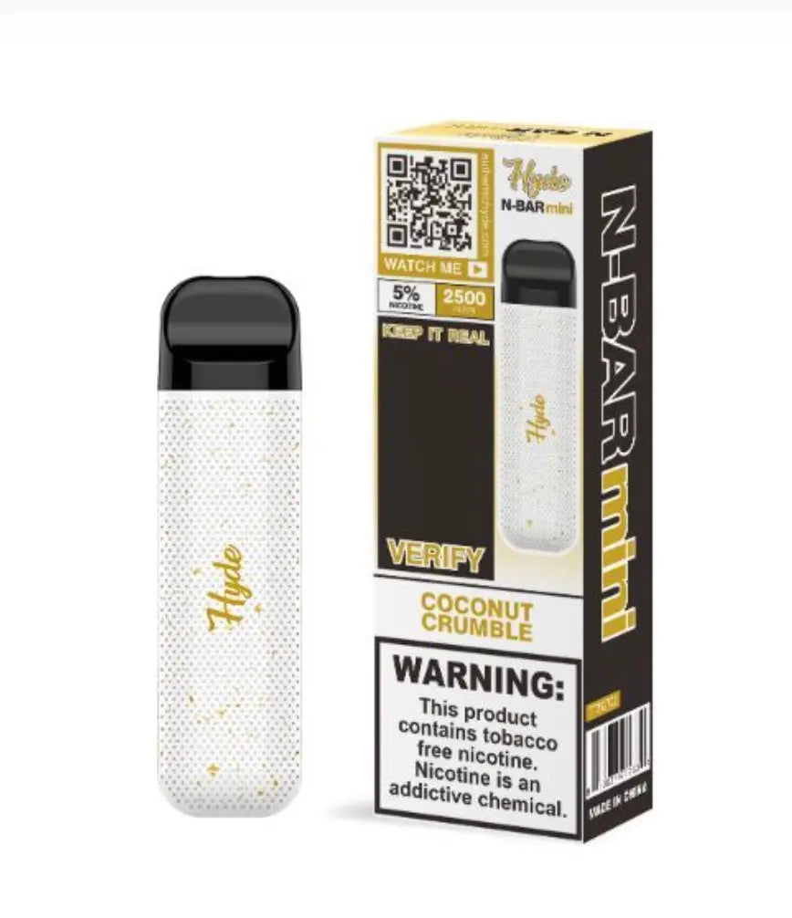 Hyde N-Bar Mini 2500 Puffs Coconut Crumble
