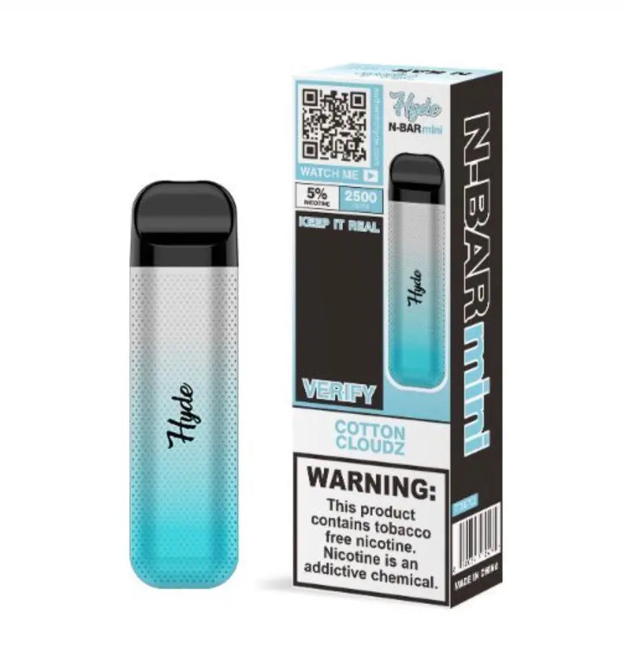 Hyde N-Bar Mini 2500 Puffs Cotton Cloudz