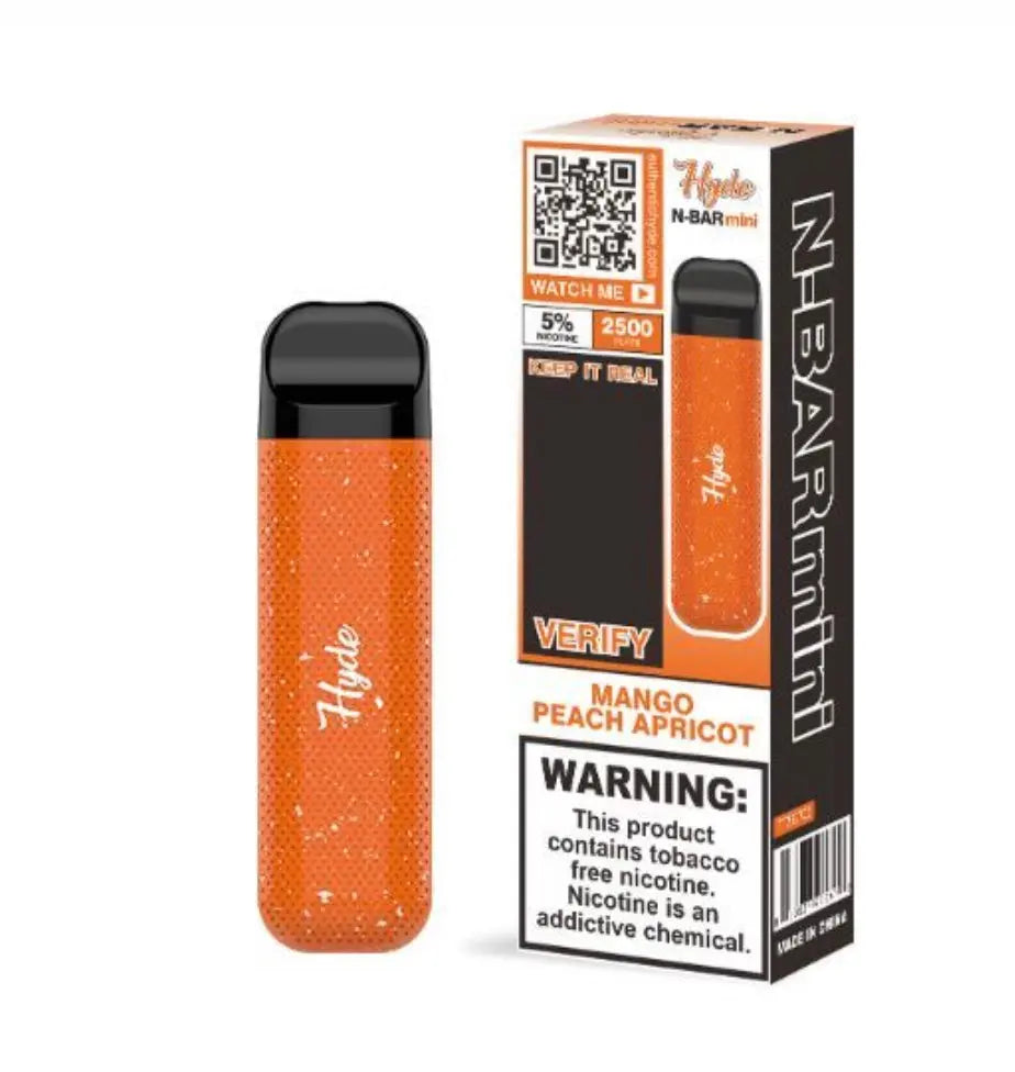 Hyde N-Bar Mini 2500 Puffs Mango Peach Apricot