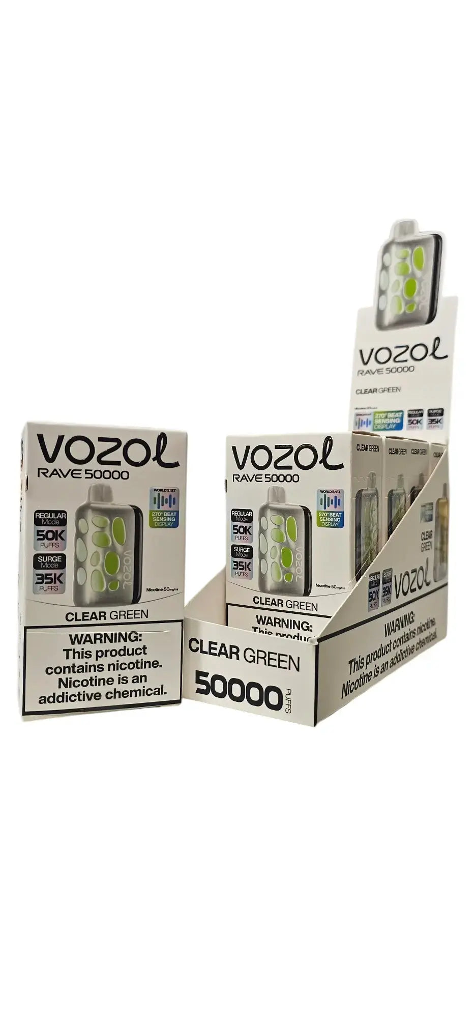 Vozol 50000 - Your Ultimate Disposable Vape Experience Vozol, vozol vape, vozol clear green