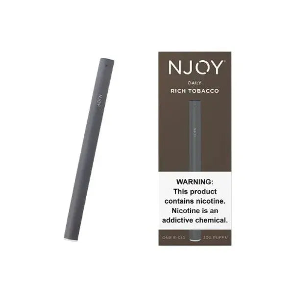 Njoy Daily Disposable E-Cigarette -  Rich Tobacco