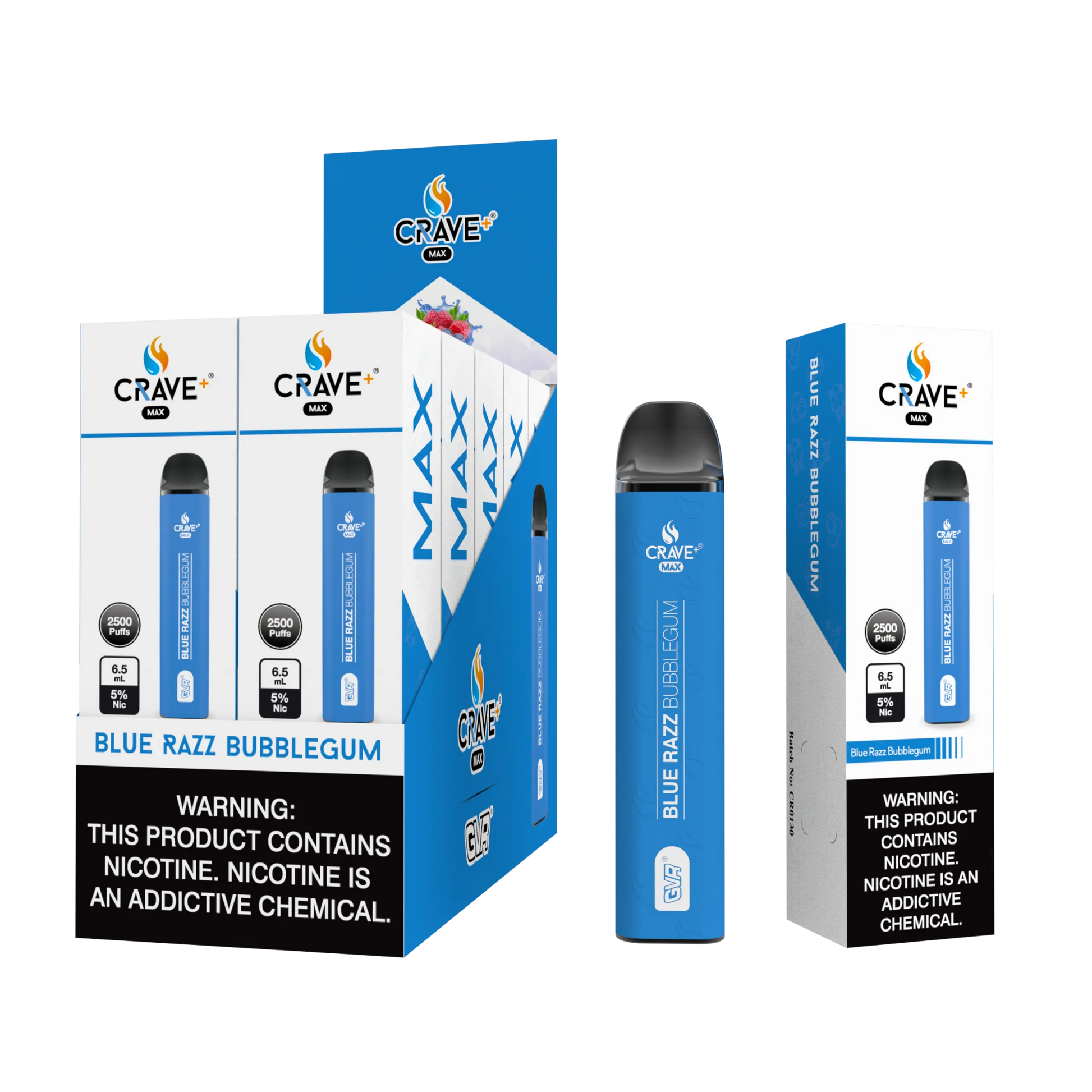 Crave Max 2500 (BOX DEAL) CCC