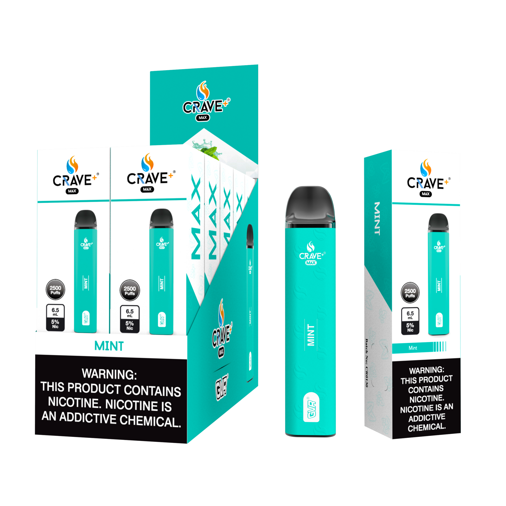 Crave Max 2500 (BOX DEAL) CCC