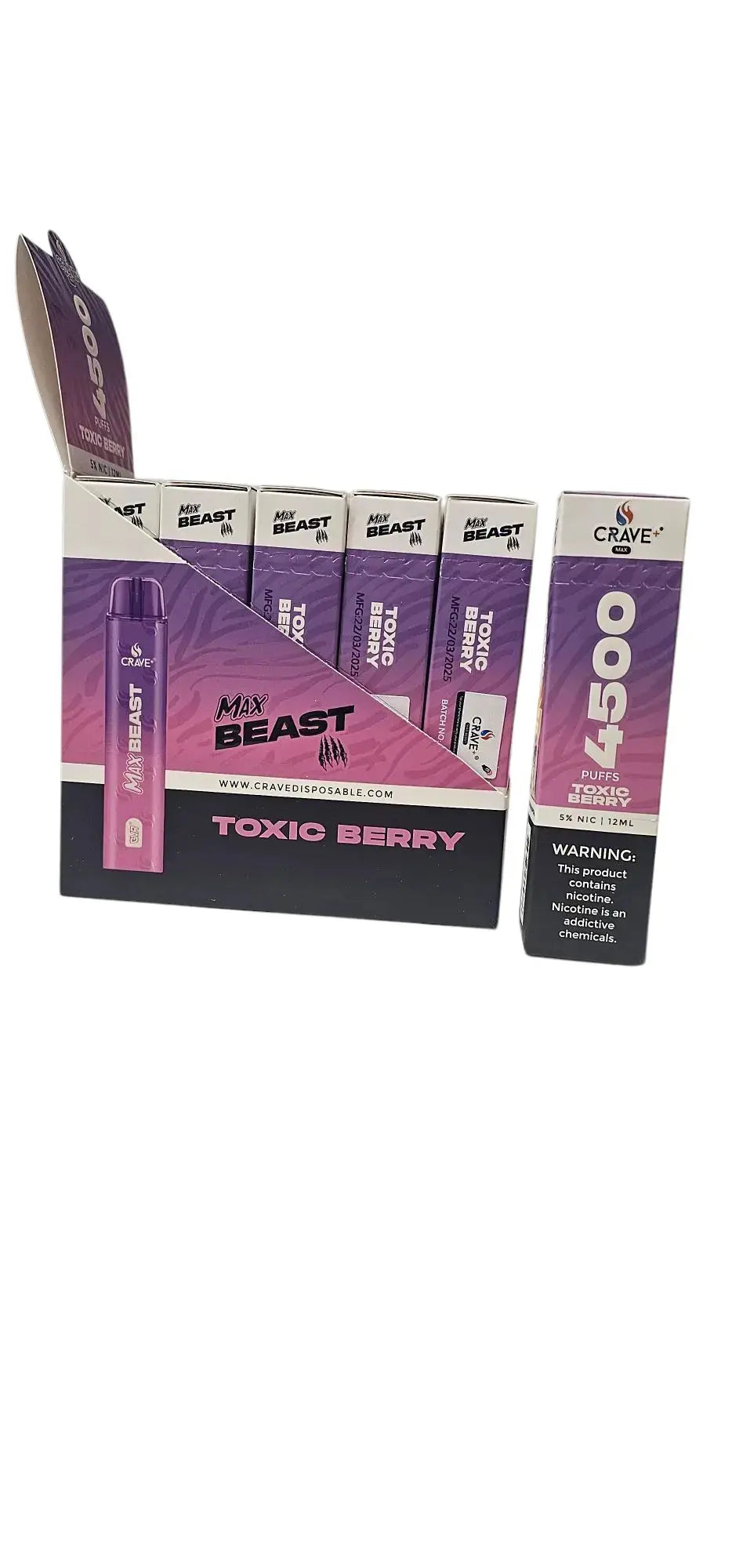 Crave Max Beast 4500 (BOX DEAL) CCC
