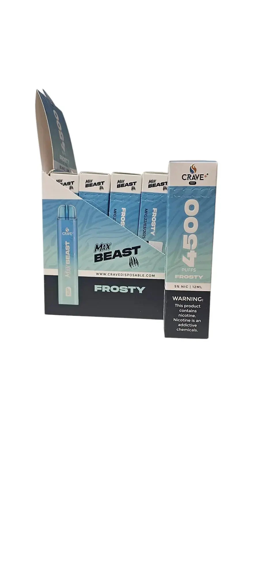 Crave Max Beast 4500 (BOX DEAL) CCC