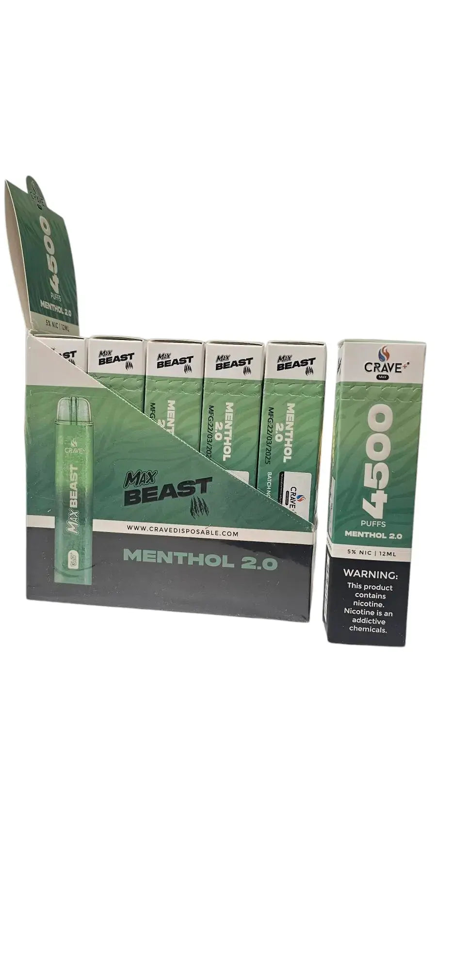 Crave Max Beast 4500 (BOX DEAL) CCC