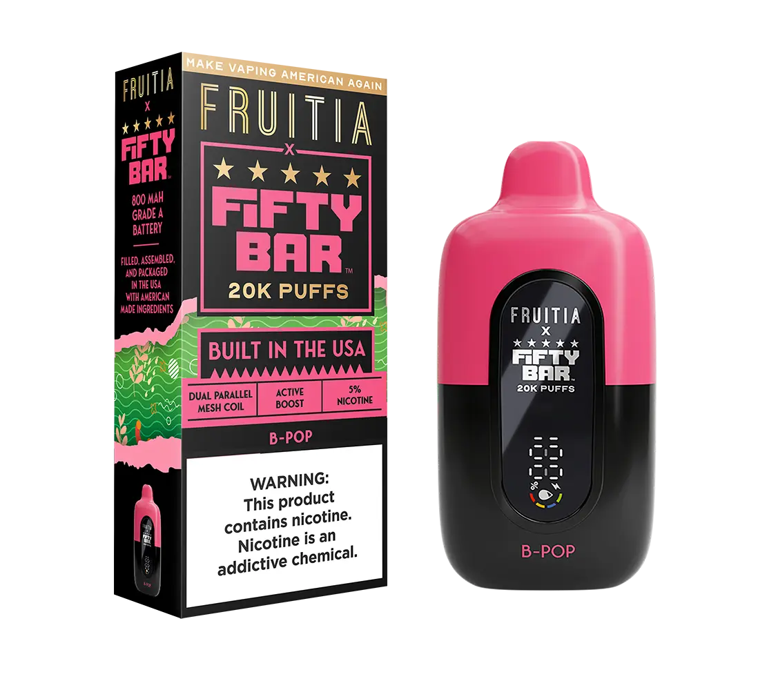 Fruitia Fifty Bar 20K Puffs CCC