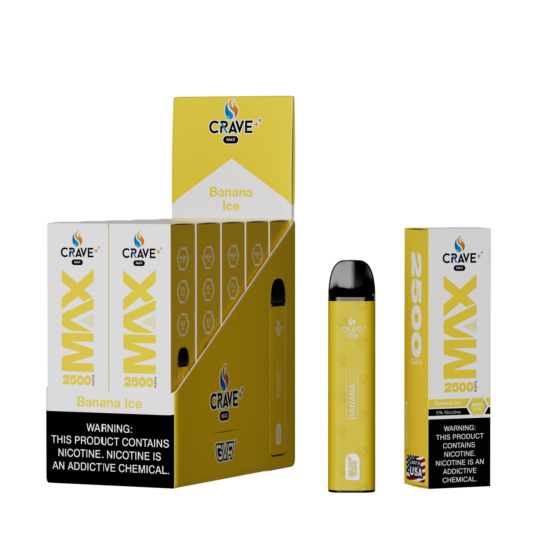 Crave Max 2500 (BOX DEAL) CCC