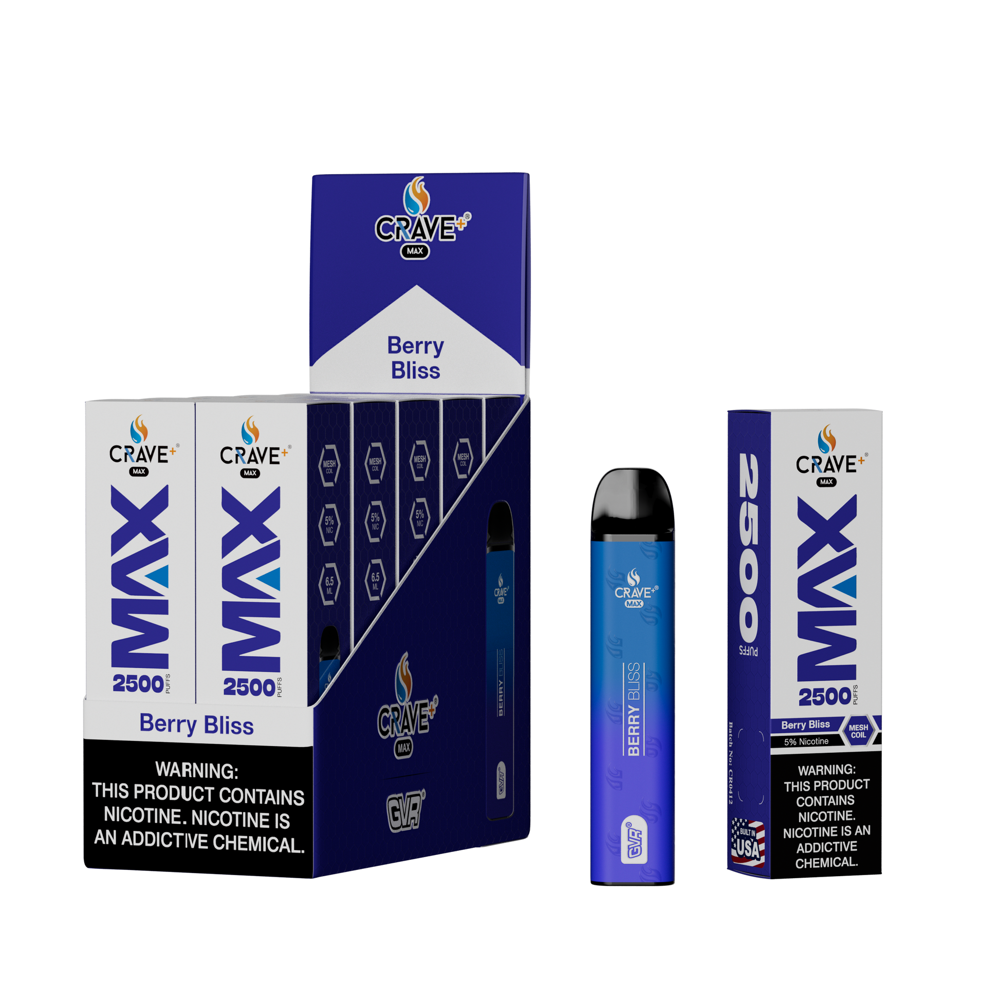 Crave Max 2500 (BOX DEAL) CCC