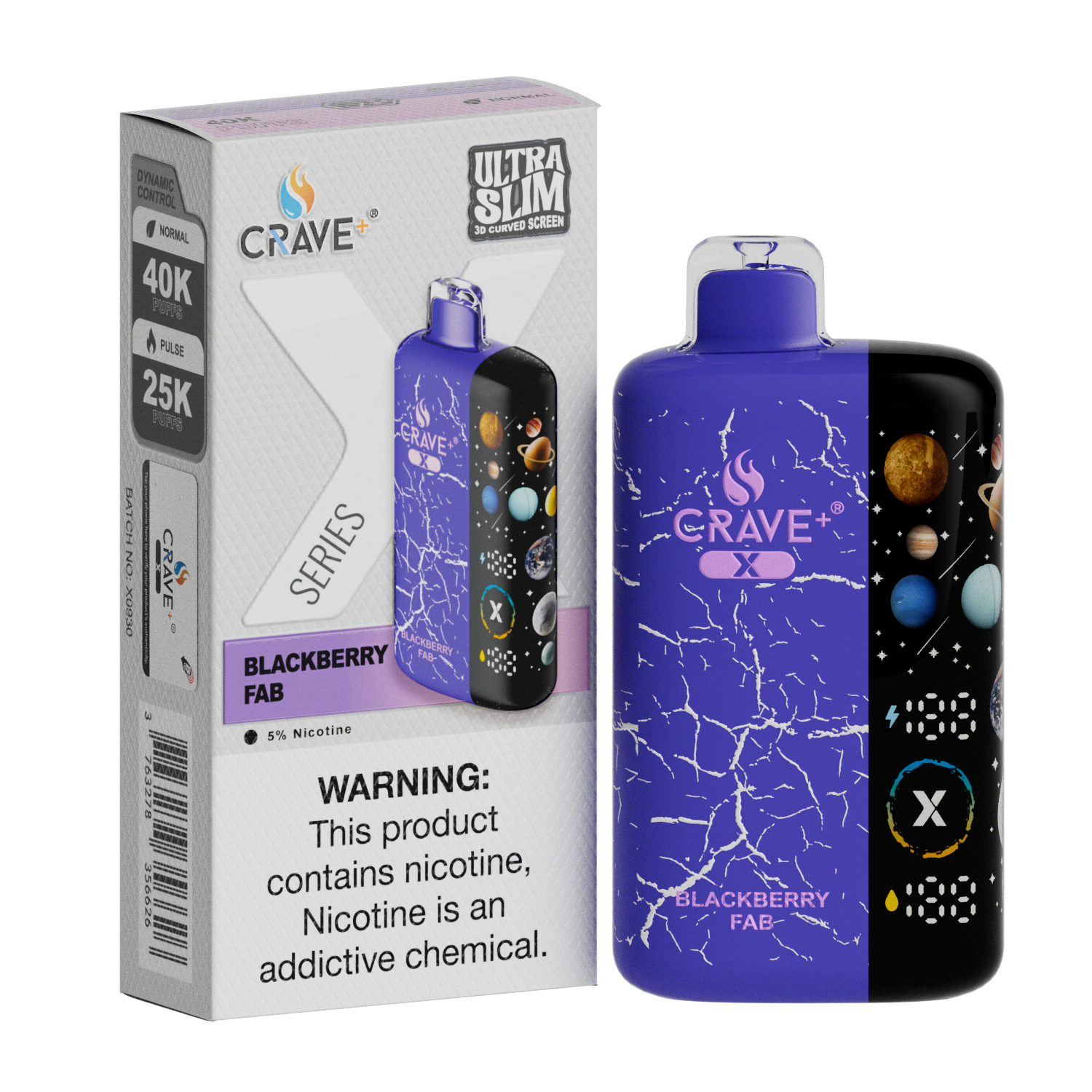 Crave X – Ultra Slim 40K / 25K Puffs CCC