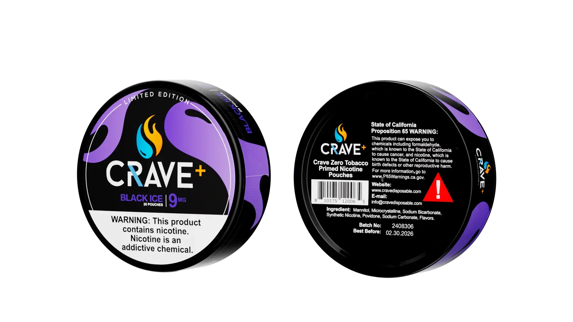 Crave Limited Edition Nicotine Pouches Crave
