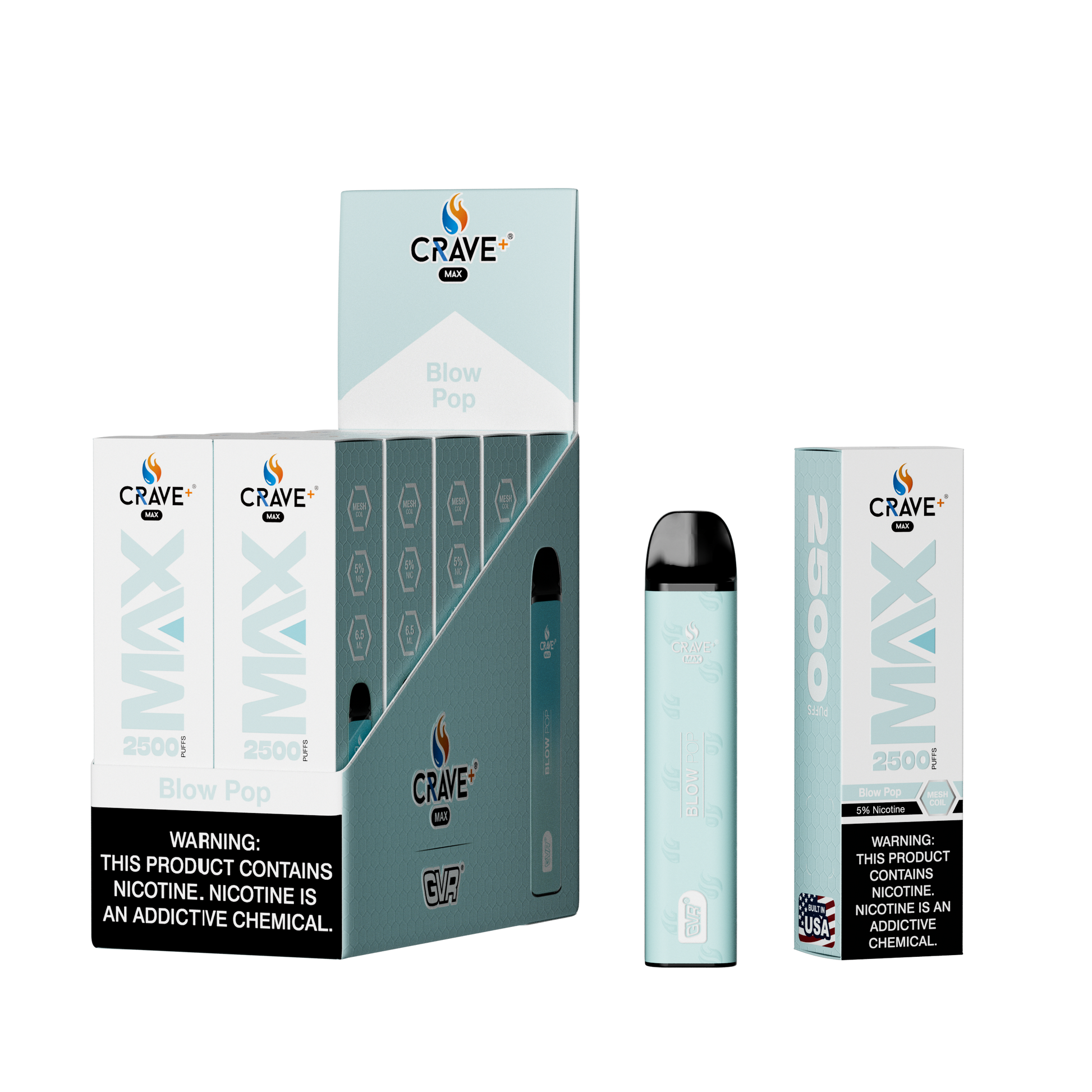 Crave Max 2500 (BOX DEAL) CCC