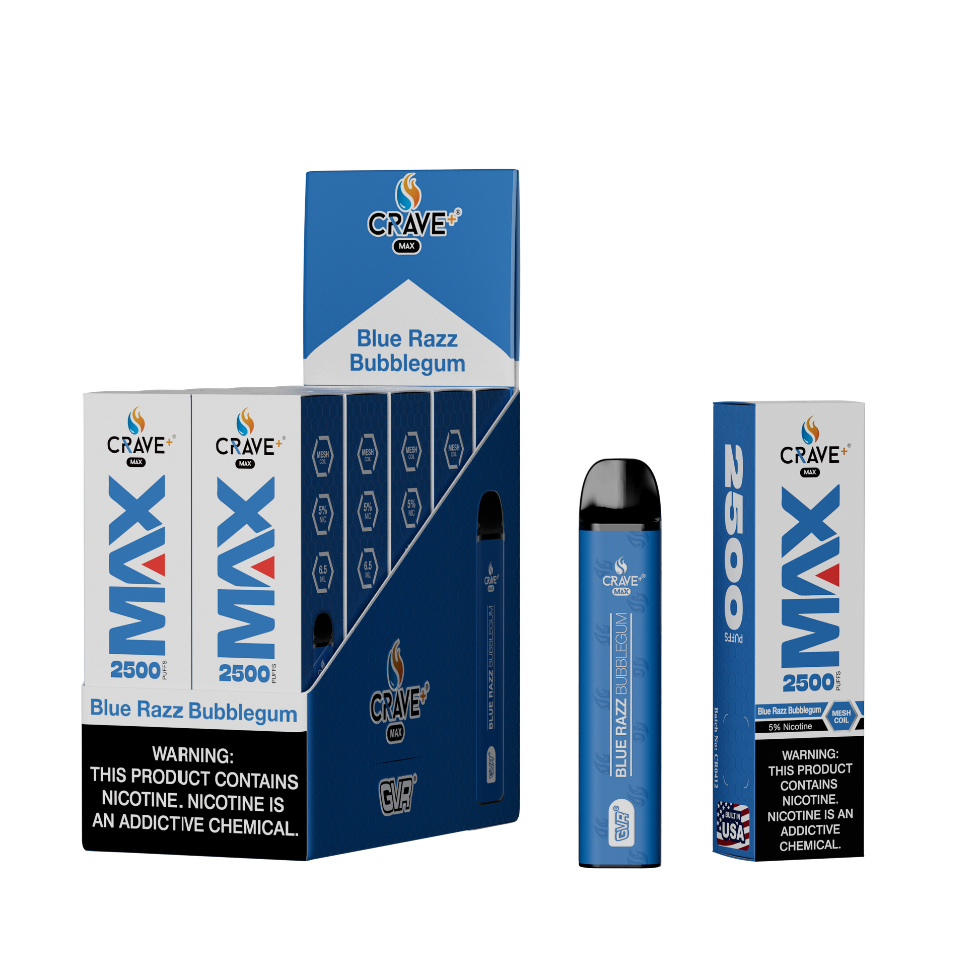 Crave Max 2500 (BOX DEAL) CCC