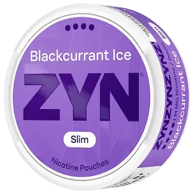 ZYN Nicotine Pouches Zyn,  zyn european pouches, european zyn flavors, zyn european, zyn blackcurrant Ice, blackcurrant ice zyn, zyn european blackcurrant ice slim
