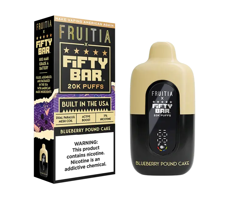 Fruitia Fifty Bar 20K Puffs CCC