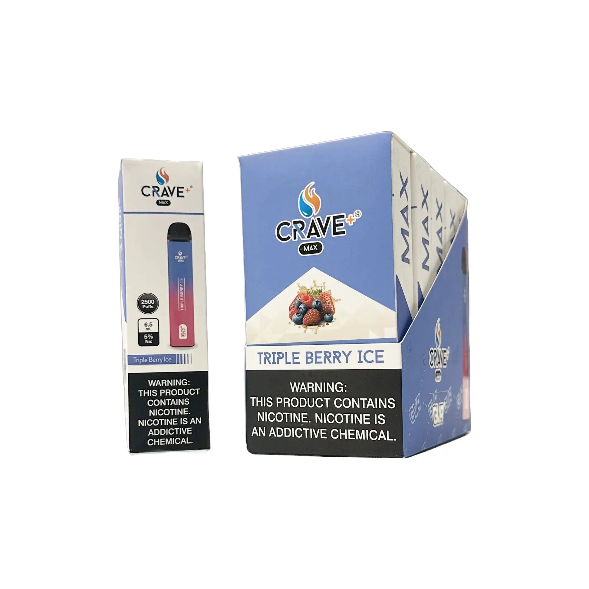 Crave Max 2500 (BOX DEAL) CCC