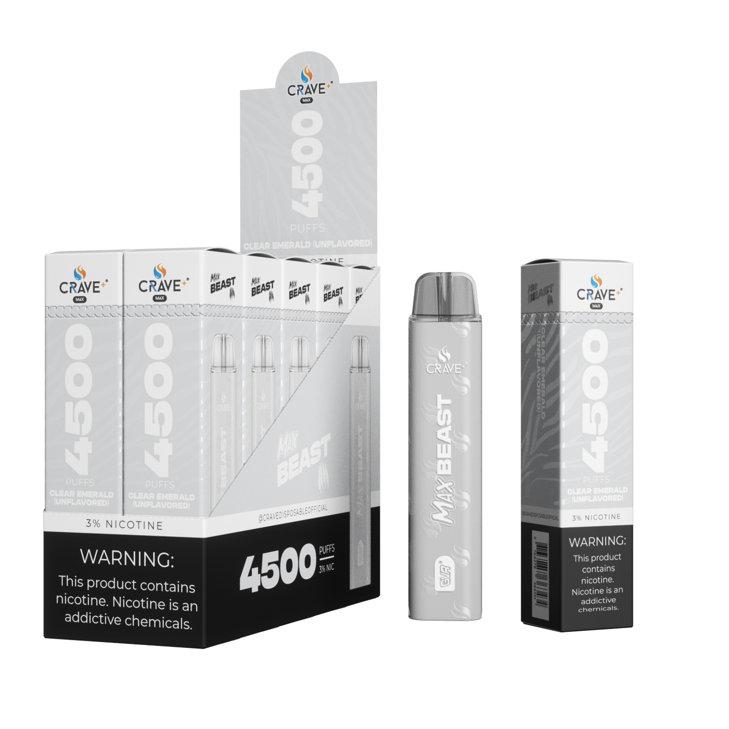 Crave Max Beast 4500 (BOX DEAL) CCC