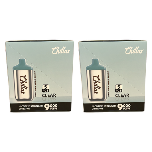 Chillax Clear 3% Box