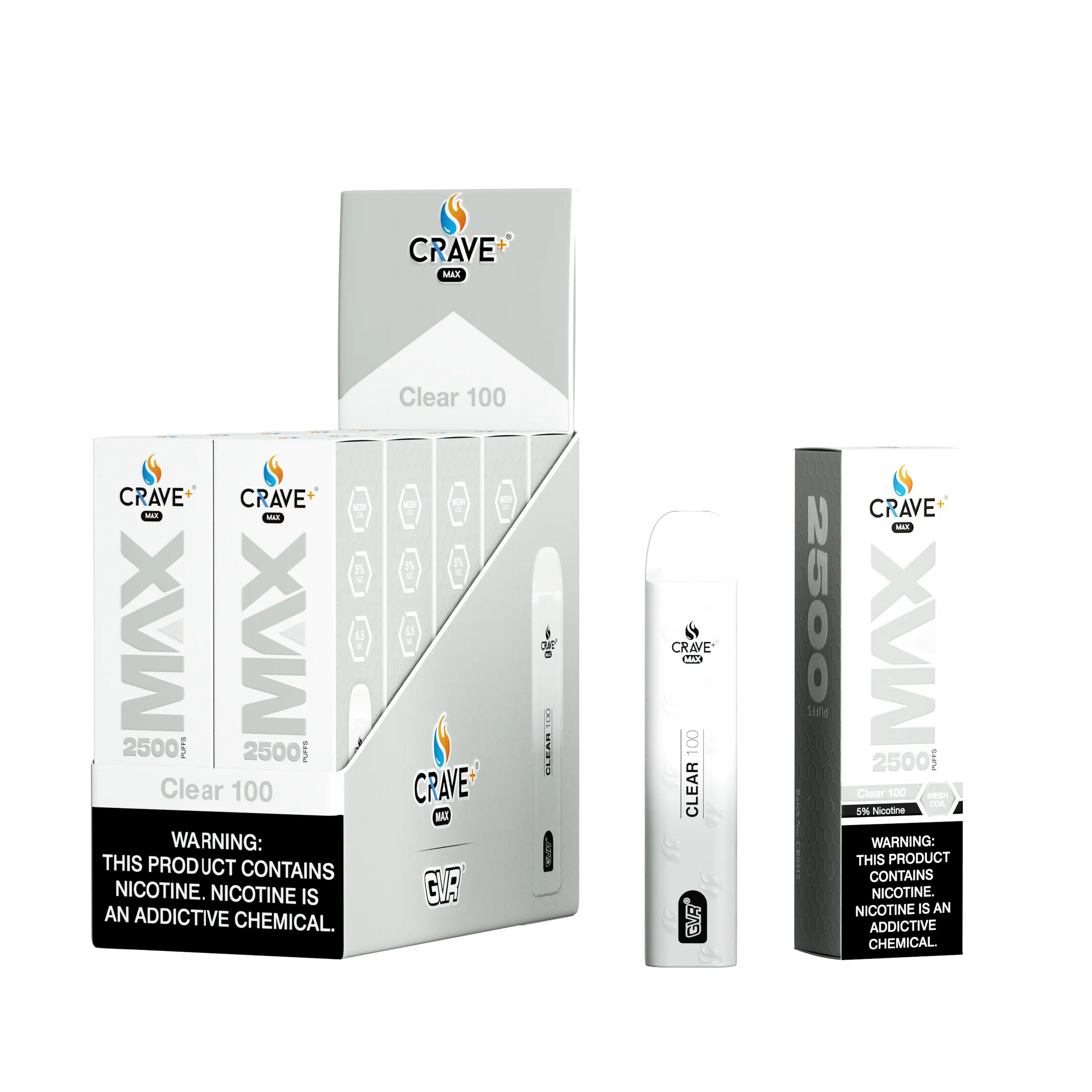 Crave Max Beast 4500 Puffs (BOX DEAL) - VSZN, crave max beast clear 100