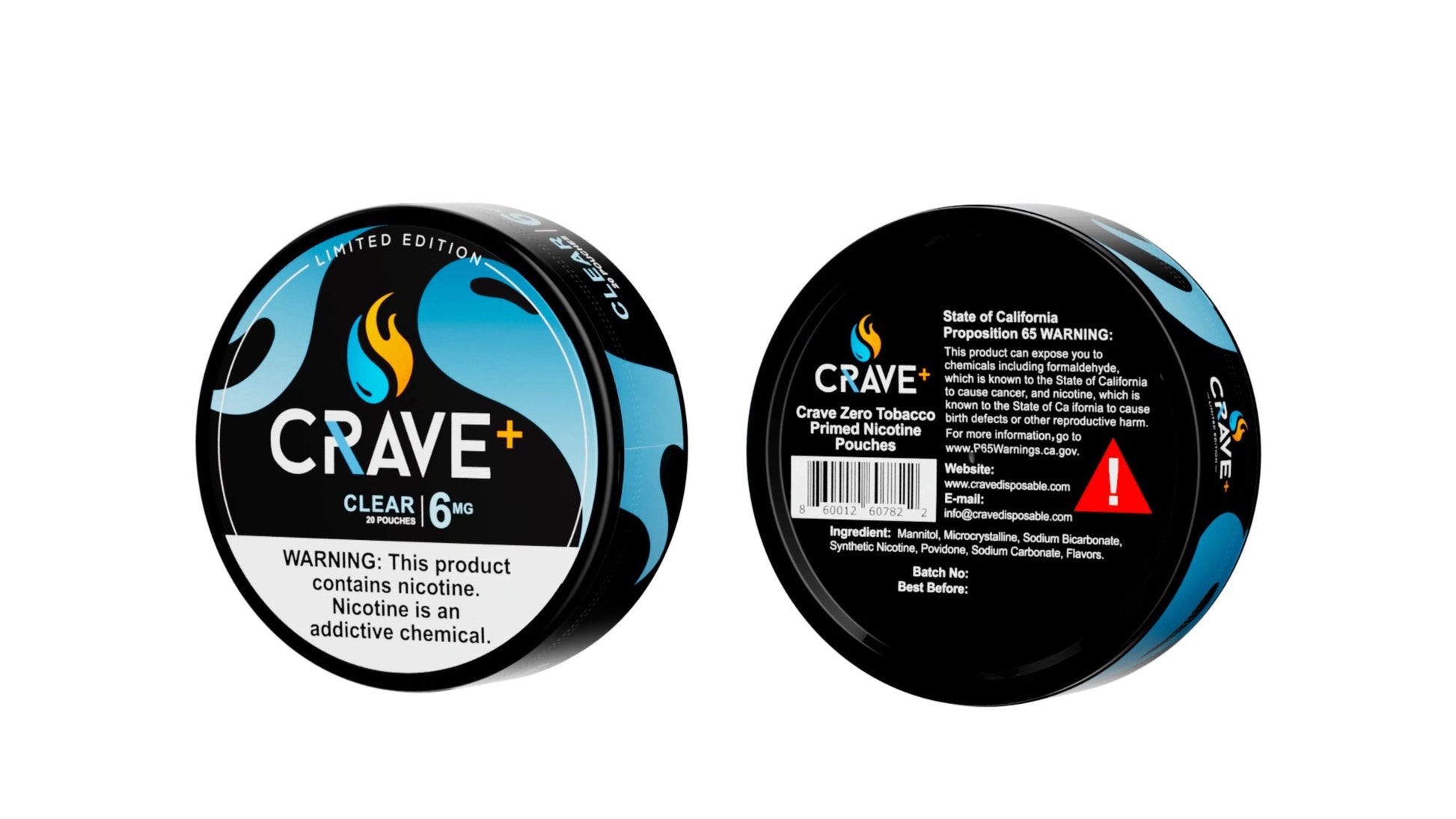 Crave Limited Edition Nicotine Pouches CCC