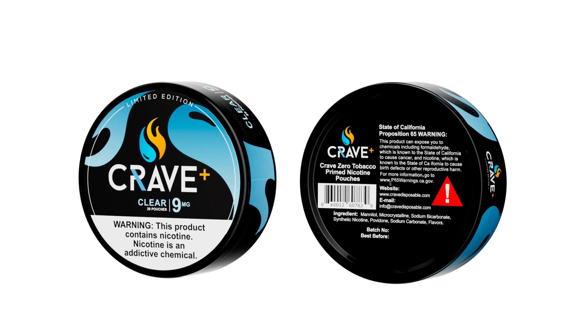 Crave Limited Edition Nicotine Pouches CCC