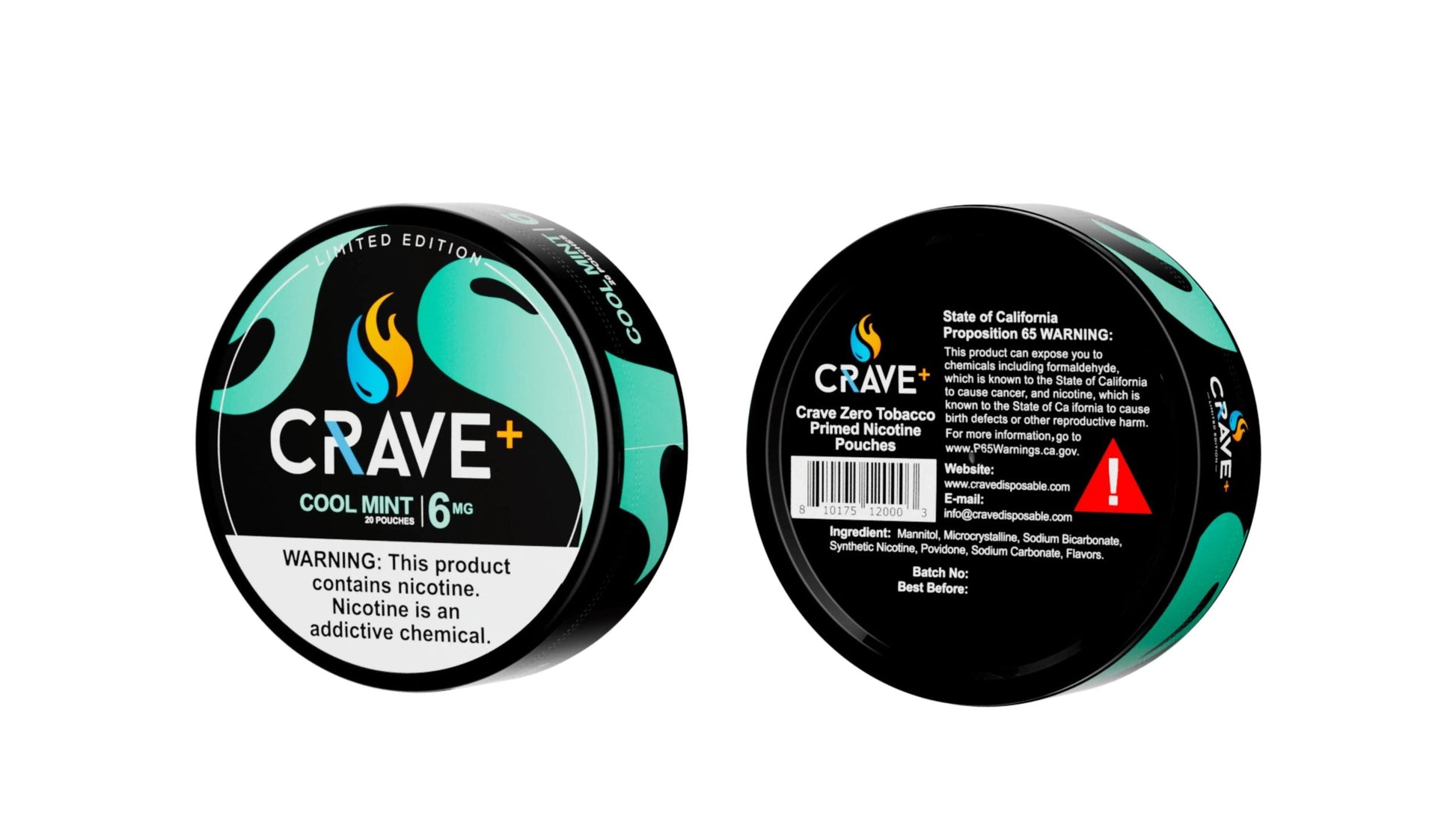 Crave Limited Edition Nicotine Pouches CCC