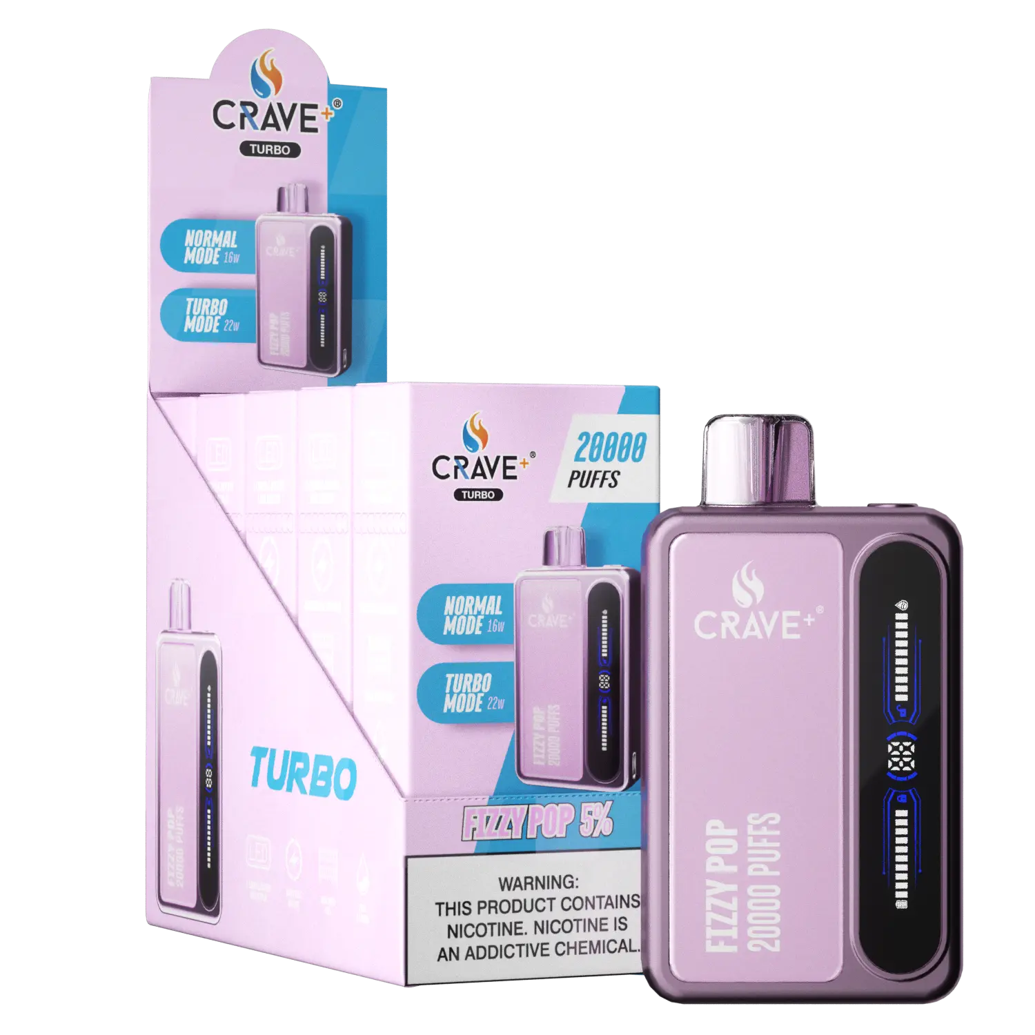 Crave Turbo 20000 (BOX DEAL) CCC