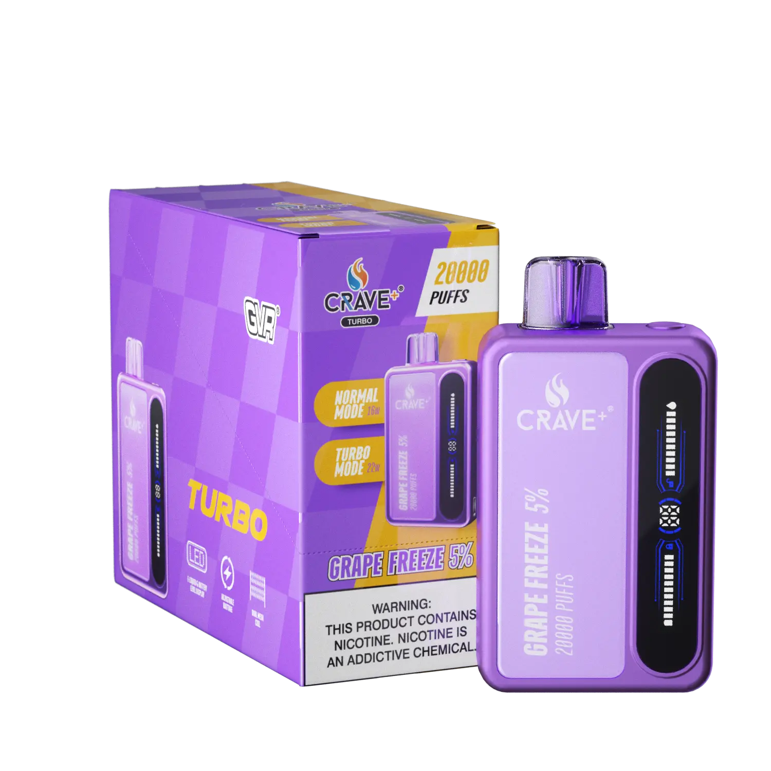 Crave Turbo 20000 (BOX DEAL) CCC