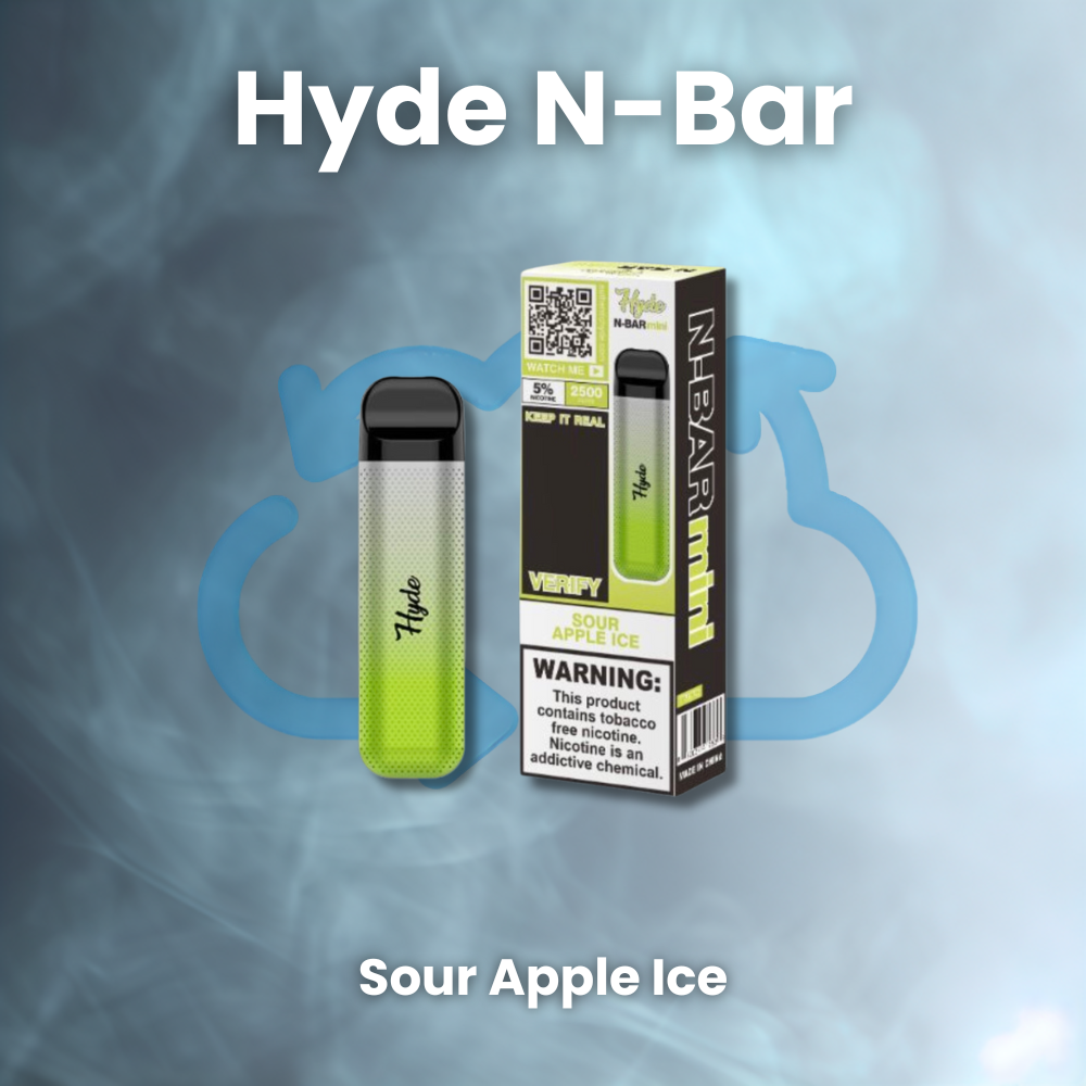 Hyde disposable, n-bar mini, hyde n-bar mini, n-bar mini vape, hyde vape, hyde n-bar mini vape, hyde n-bar mini wholesale, hyde n-bar mini bulk, hyde n-bar mini flavors, n-bar 2500 vape, hyde n-bar mini sour apple ice, n-bar mini sour apple ice, buy Hyde n-bar mini sour apple ice, sour apple ice hyde n-bar mini, hyde nbar mini sour apple ice