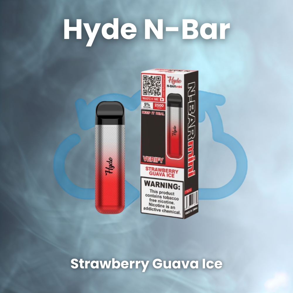 Hyde disposable, n-bar mini, hyde n-bar mini, n-bar mini vape, hyde vape, hyde n-bar mini vape, hyde n-bar mini wholesale, hyde n-bar mini bulk, hyde n-bar mini flavors, n-bar 2500 vape, hyde n-bar mini strawberry guava ice, buy Hyde n-bar mini strawberry guava ice , strawberry guava ice hyde n-bar mini, hyde nbar mini strawberry guava ice
