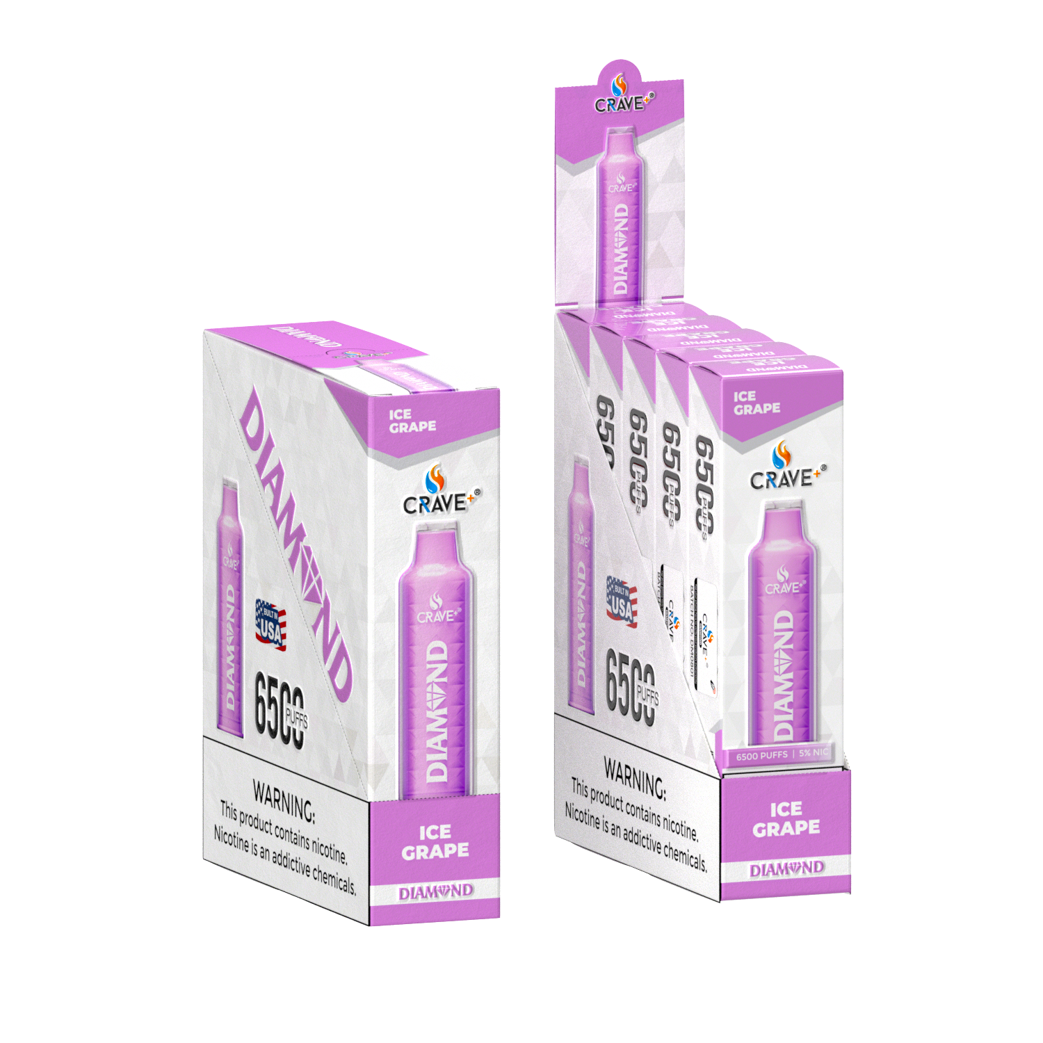 Crave Diamond 6500 Puffs (BOX DEAL) CCC