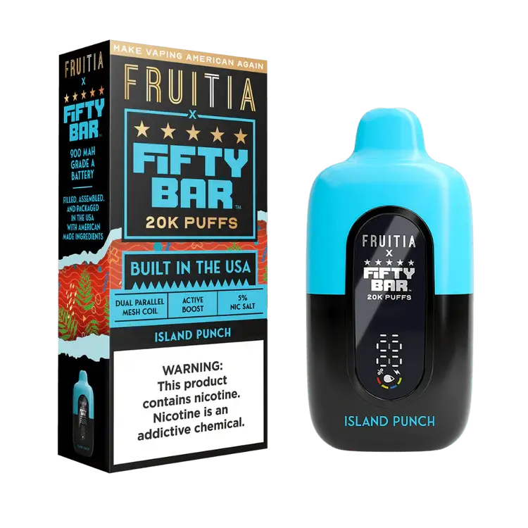 Fruitia Fifty Bar 20K Puffs CCC