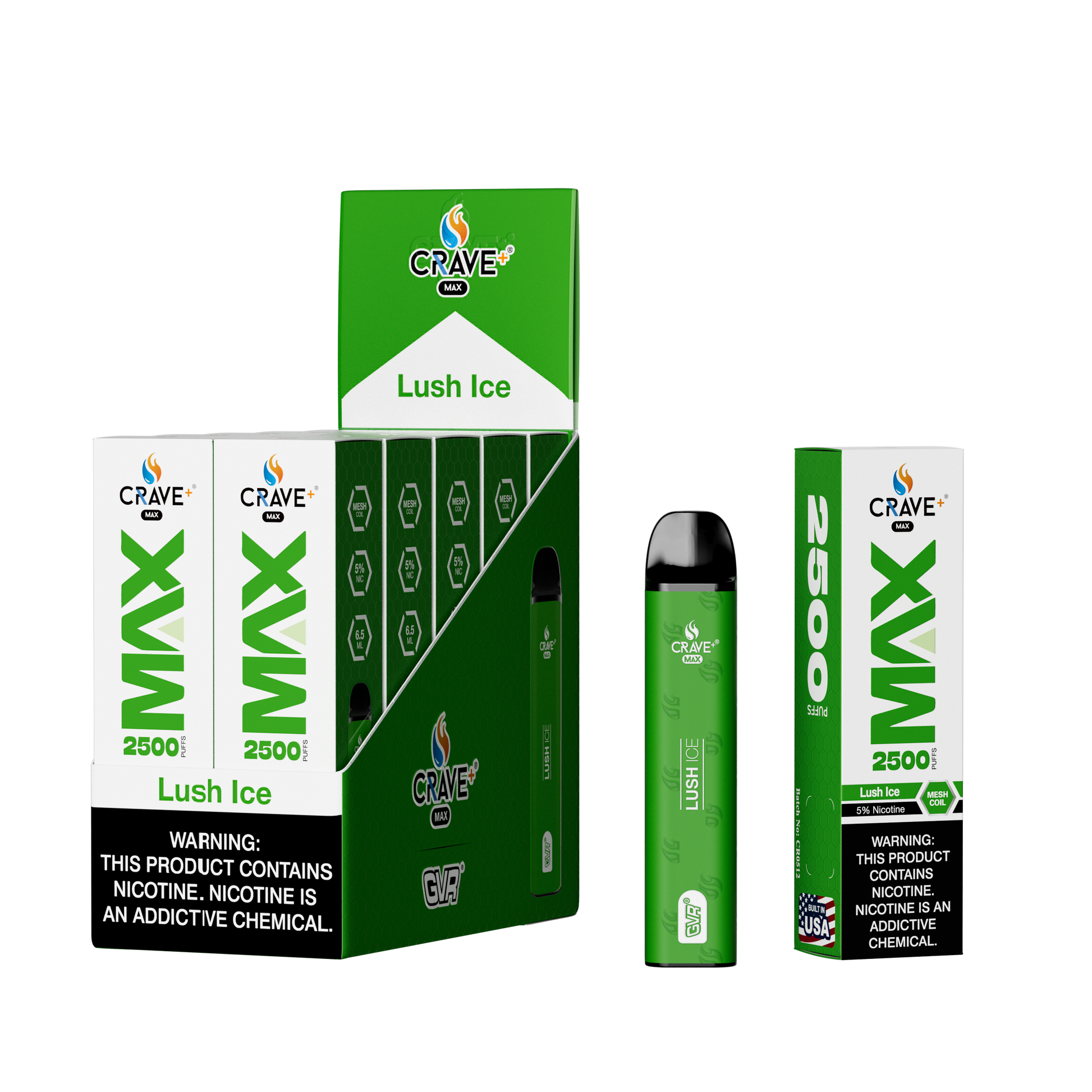 Crave Max 2500 (BOX DEAL) CCC